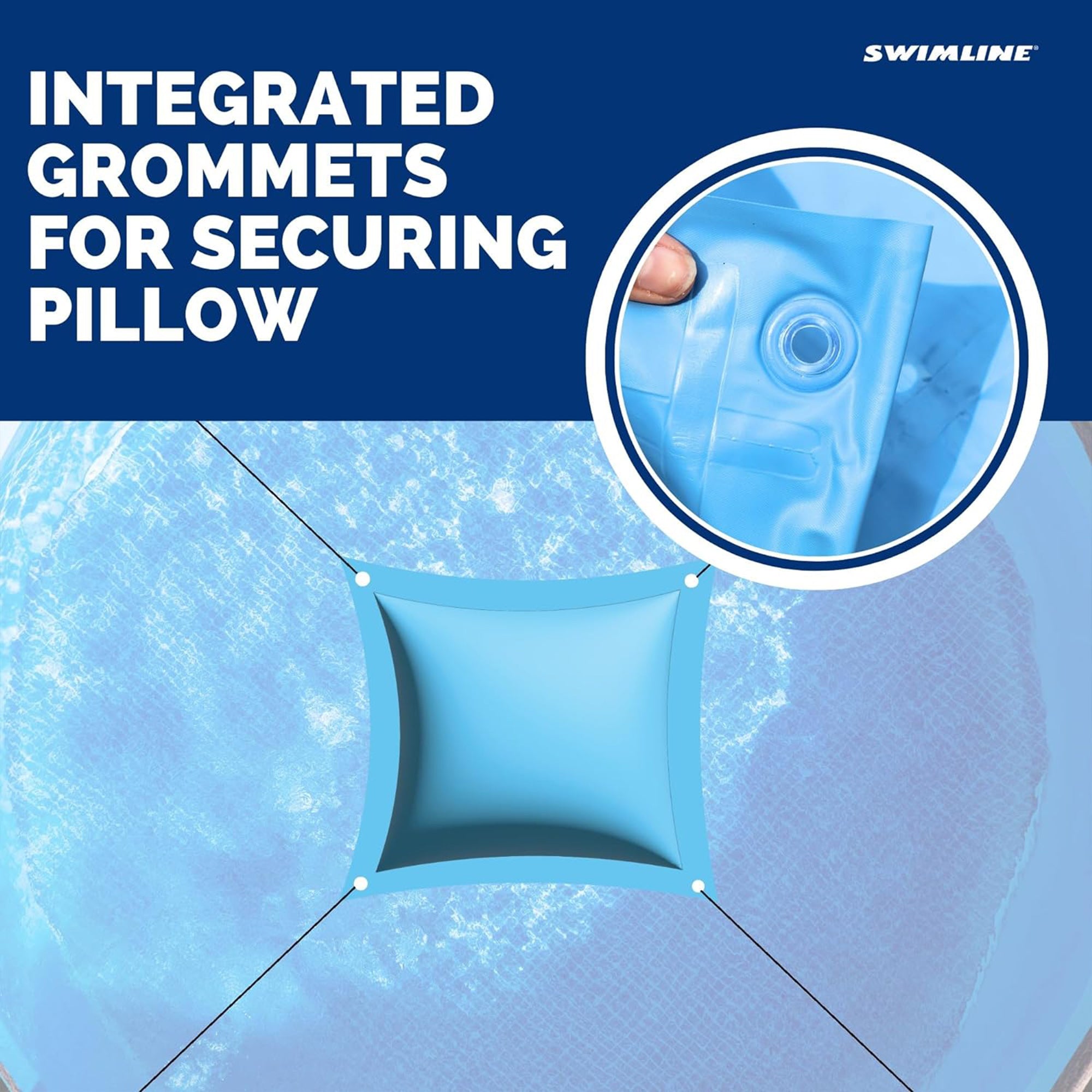Swimline Above Ground Swimming Pool Winterizing Closing 4 x 8 Foot Air Pillow - Smart-nests