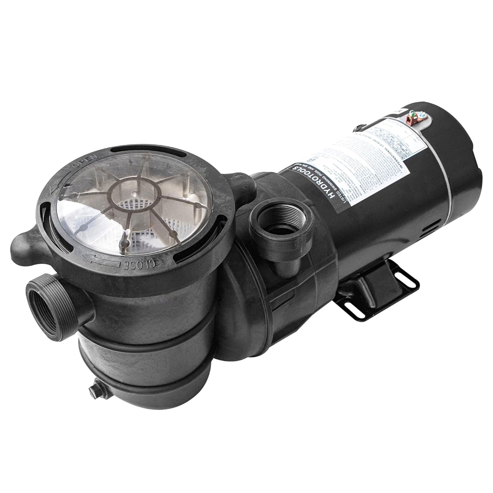 Swimline Hydro Flo 1.5 HP 5940 GPH 3450 RPM Horizontal Discharge Pump (Open Box) - Smart-nests