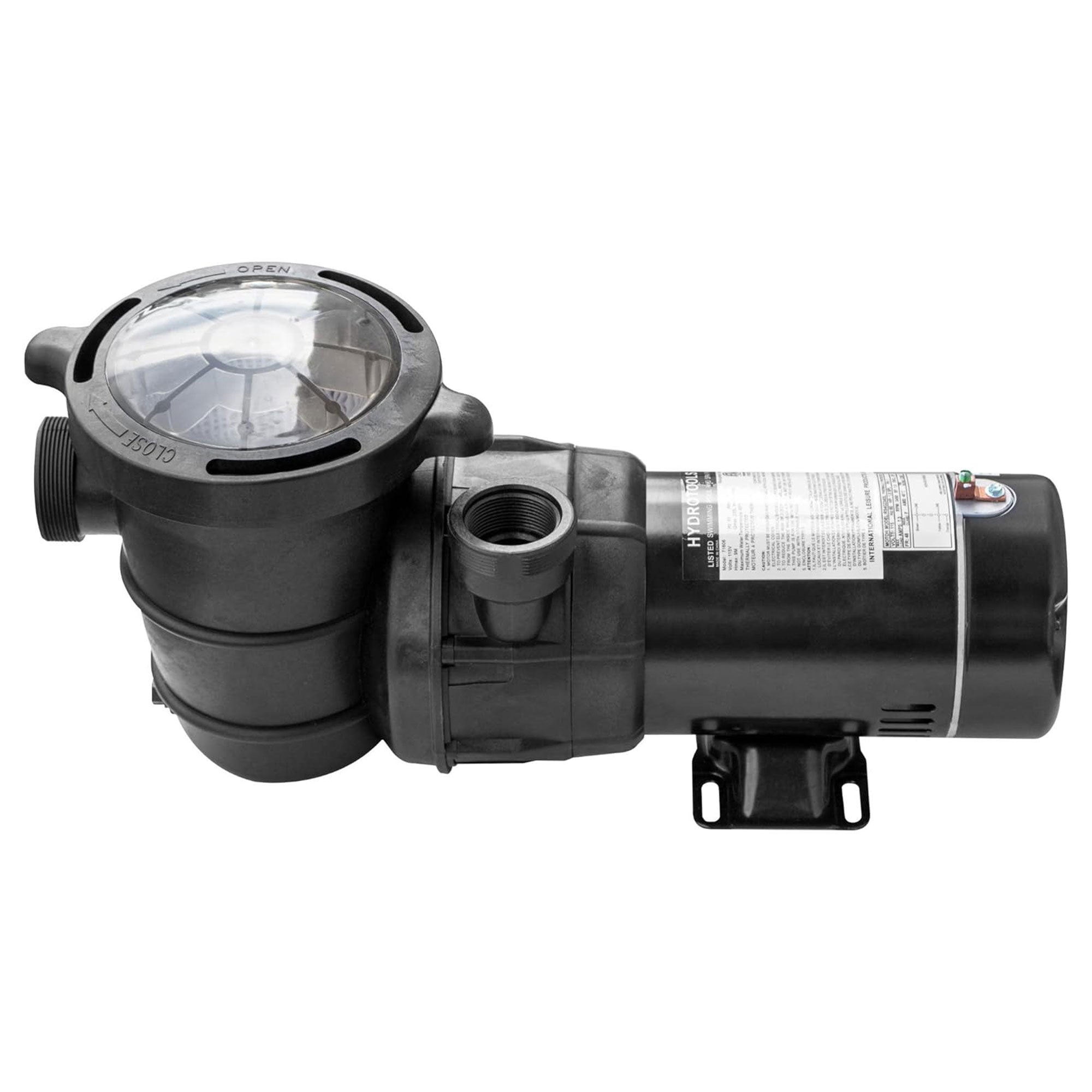 Swimline Hydro Flo 1.5 HP 5940 GPH 3450 RPM Horizontal Discharge Pump (Open Box) - Smart-nests