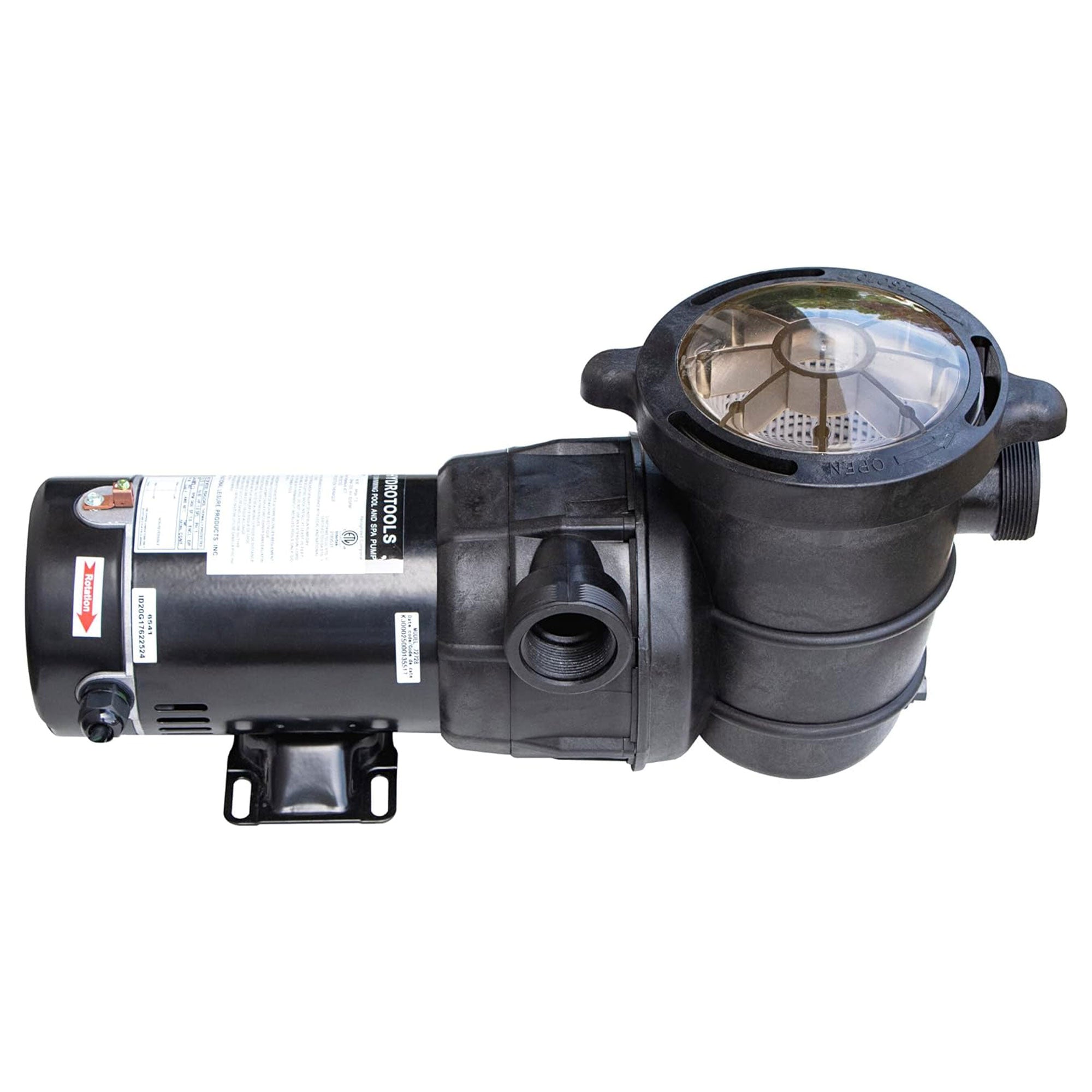 Swimline Hydro Flo 1.0 HP 5280 GPH 3450 RPM Horizontal Discharge Pump (Open Box) - Smart-nests