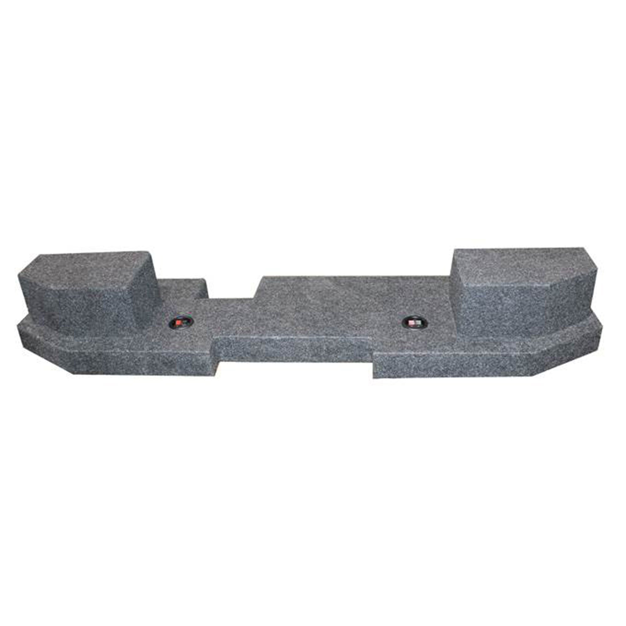 QPower QDODGE104DOOR Dodge Quad Cab '02-15 Dual 10" Truck Subwoofer Box - Smart-nests