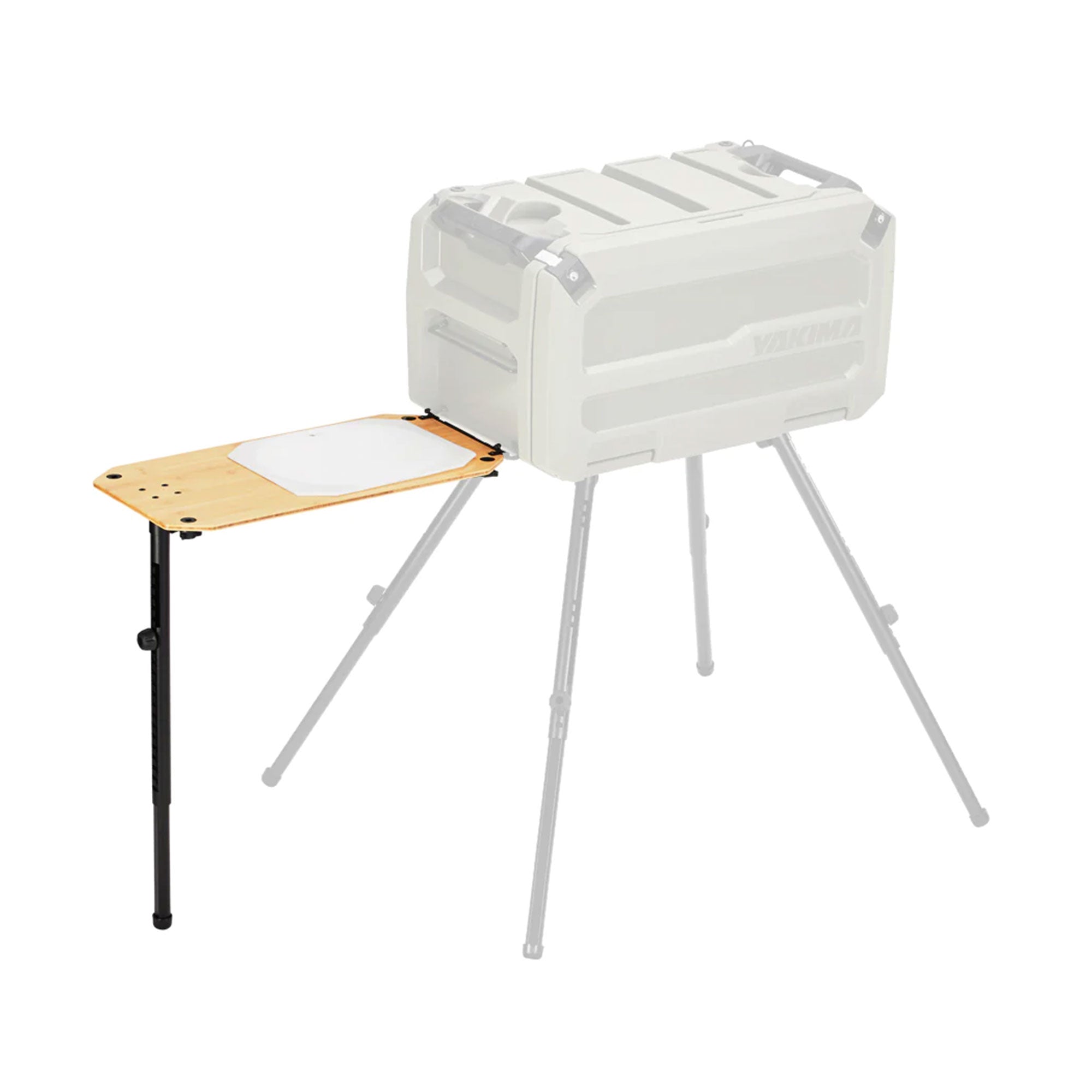 Yakima EXO OpenRange 13 x 27 Inch Wooden Side Table and Nesting Cutting Board - Smart-nests
