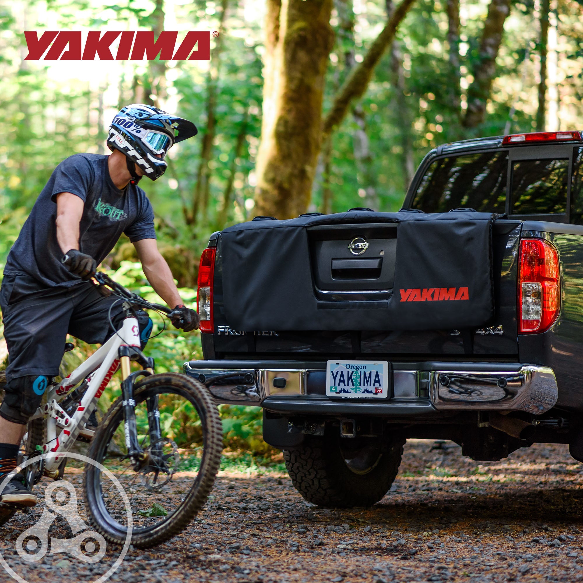 Yakima GateKeeper Truck Bed Tailgate Pad for Transport, Up to 6 Bikes, Black - Smart-nests