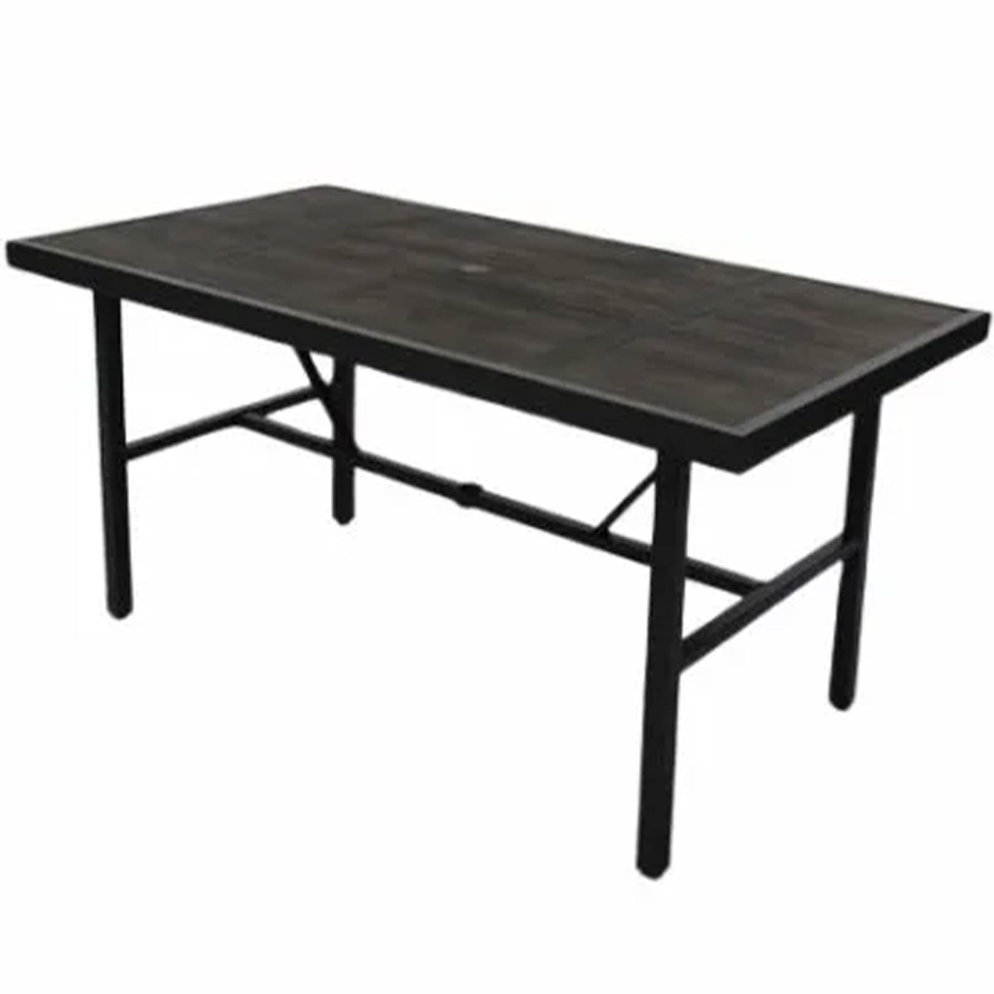 Four Seasons Courtyard Nantucket 40 x 72 Inch All Weather Patio Dining Table - Smart-nests