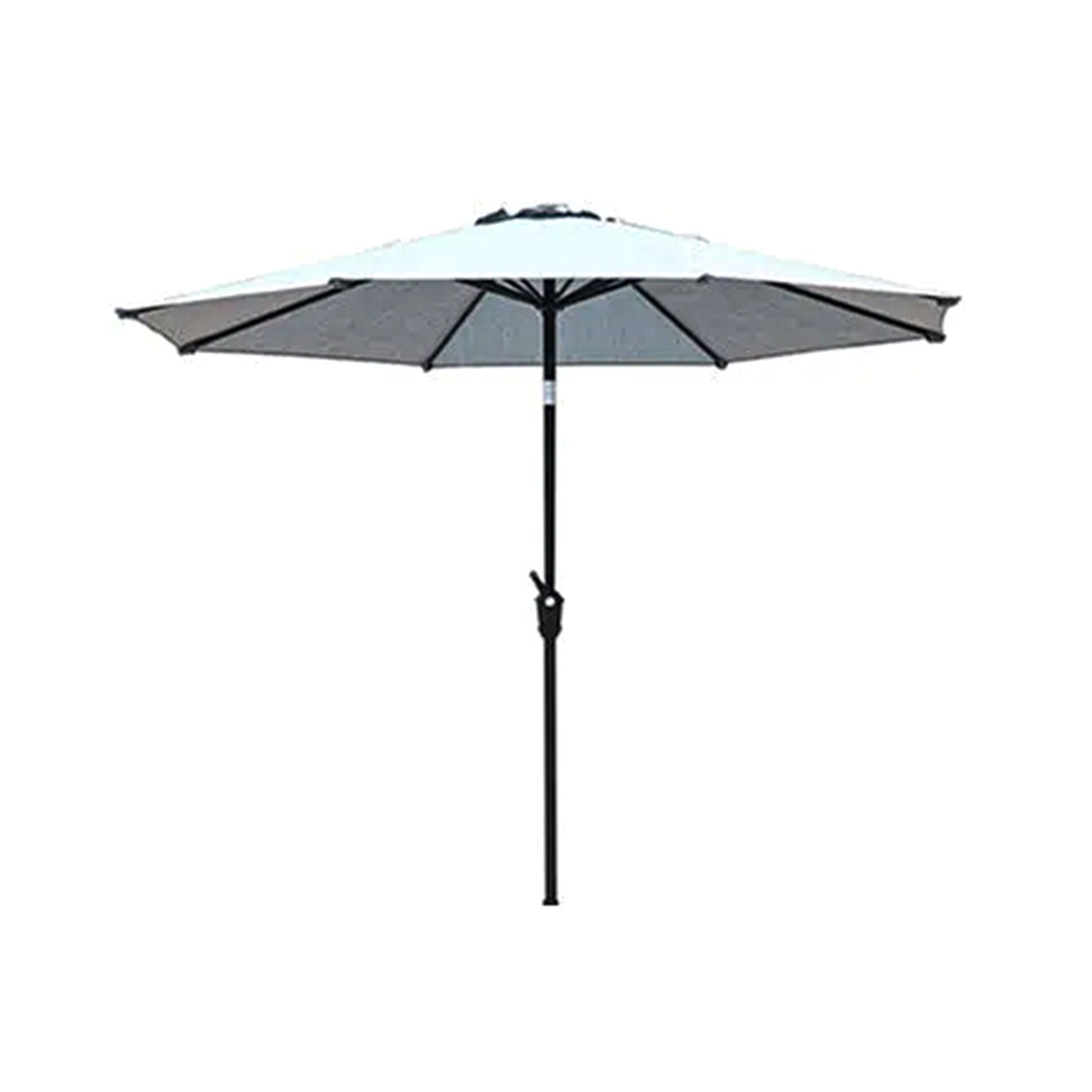 Four Seasons Courtyard 9 Foot Round Olefin Fabric Belmont Market Umbrella, Navy - Smart-nests