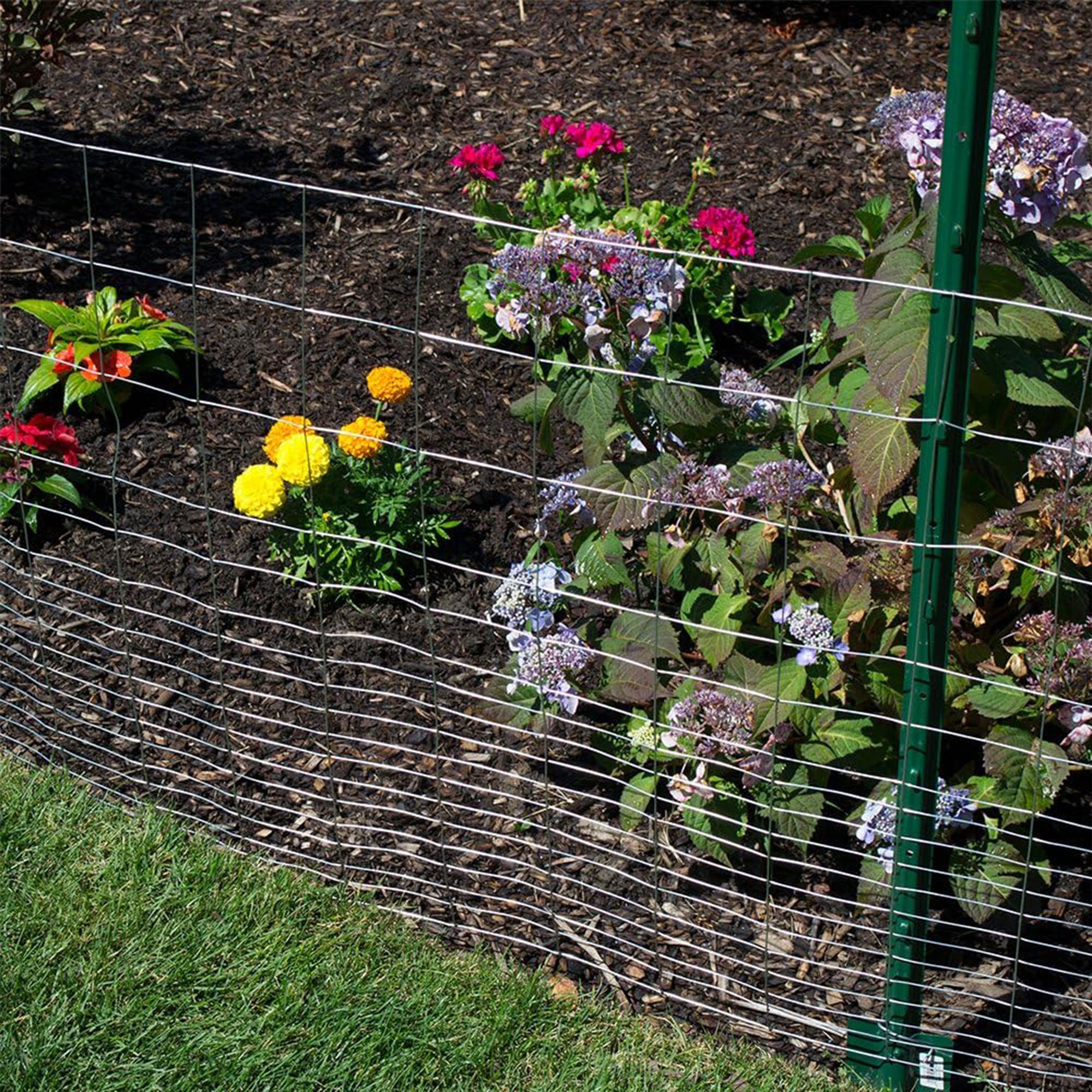 YARD GARD Galvanized Welded Wire Fence with Zinc Coating for Animals and Plants - Smart-nests