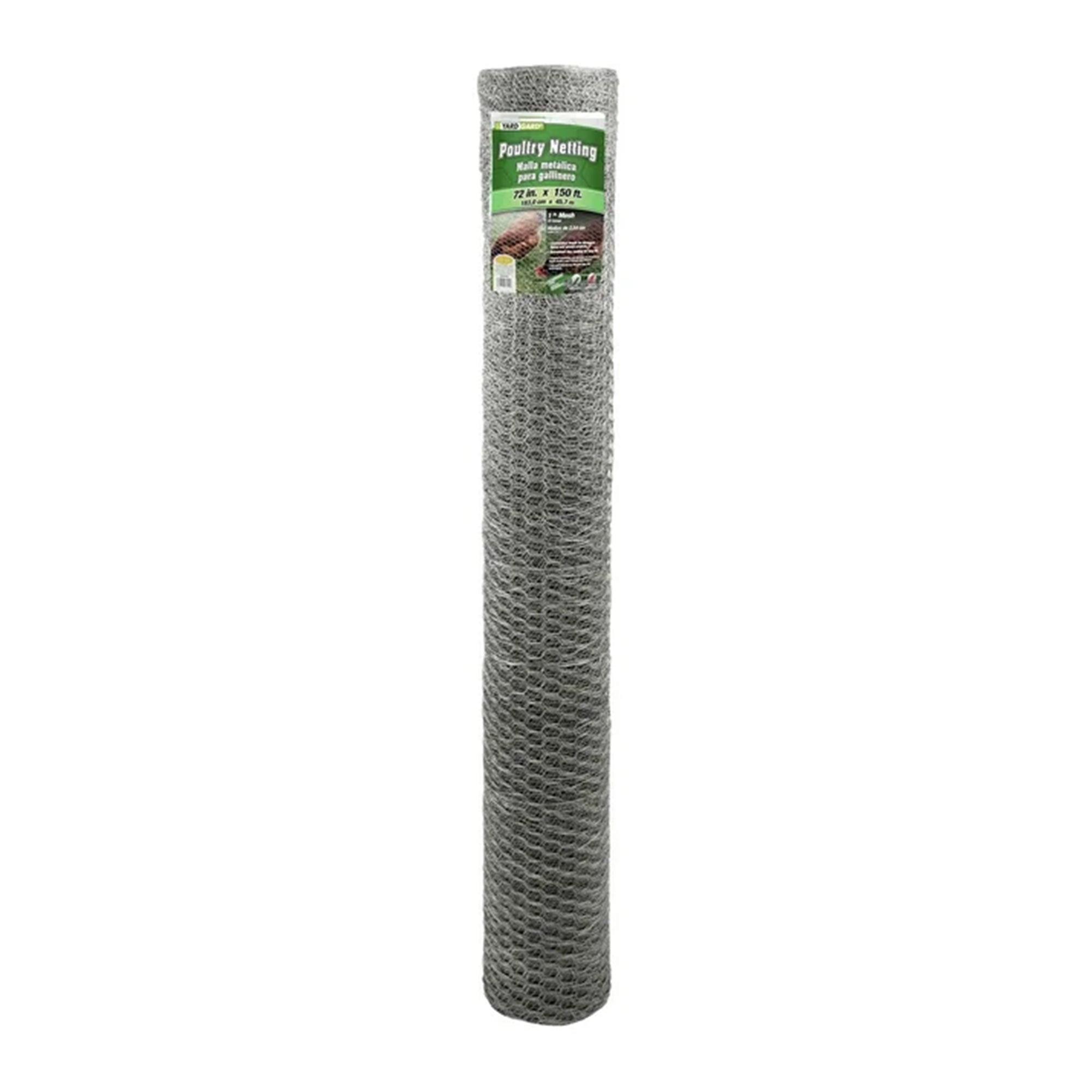 Midwest Air Technologies YardGard 72" x 150' Galvanized Steel Poultry Netting - Smart-nests