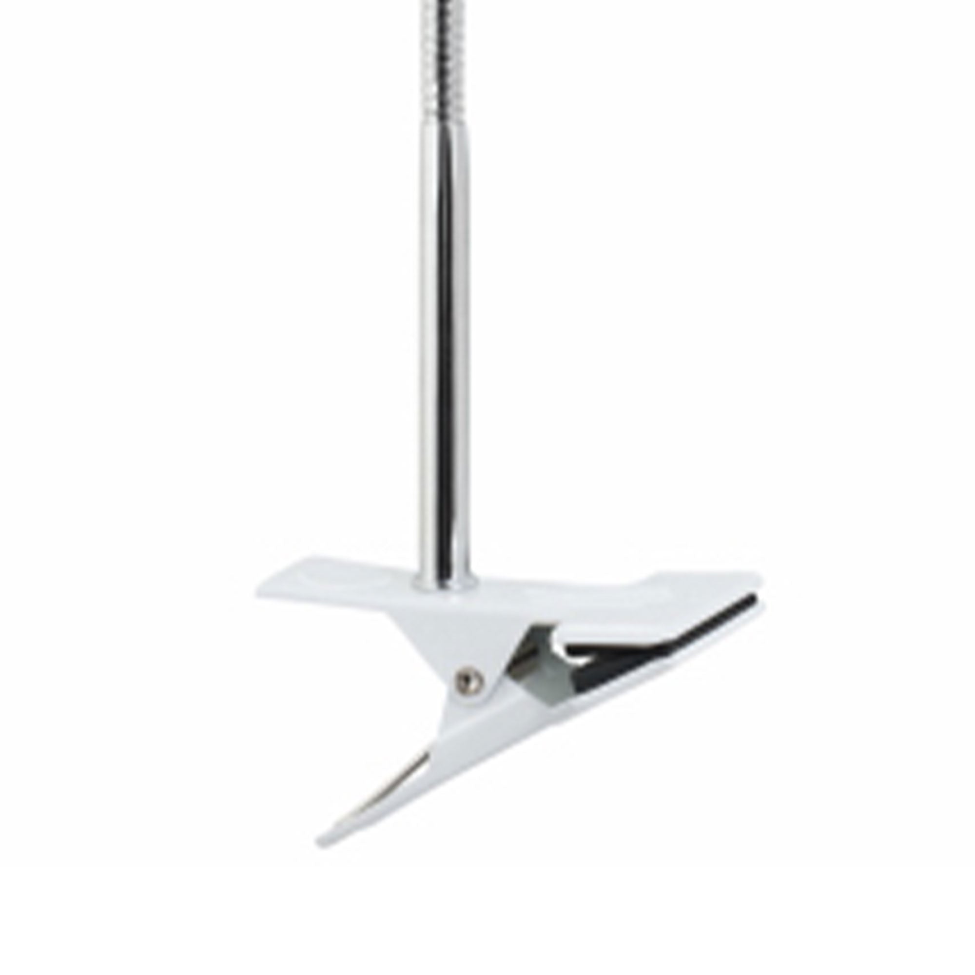 Globe Electric 8.46" 5W 250 Lumens LED Integrated Goose Neck Clip Lamp, White - Smart-nests