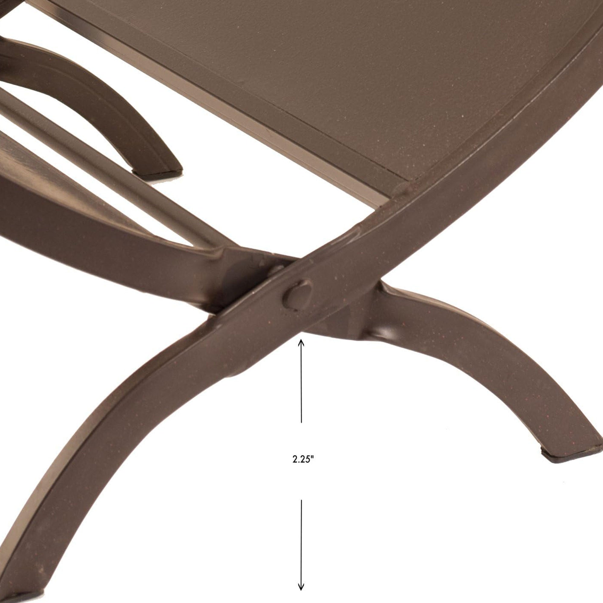 Panacea Compact Foldable Powder-coated Steel Oak Leaf Log Bin with Pan, Brown - Smart-nests
