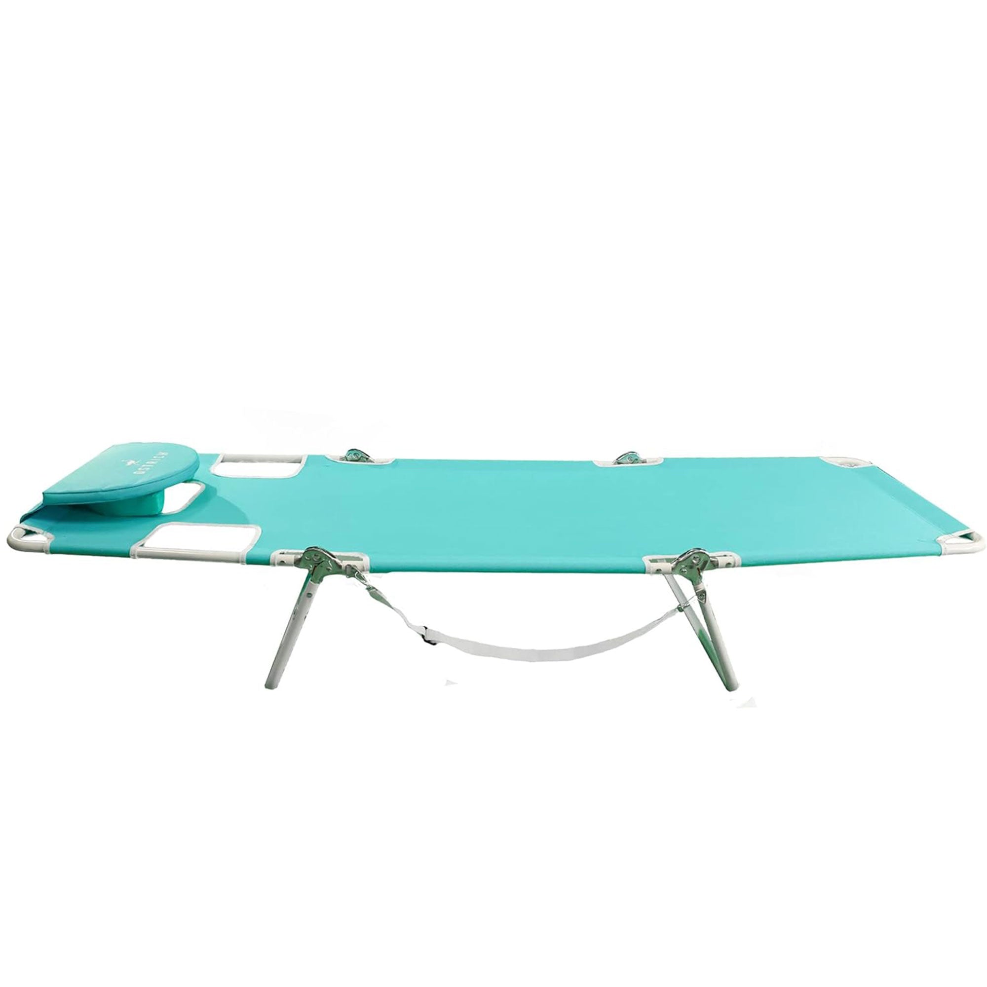 Ostrich Chaise Lounge, Versatile Facedown Beach Camping Pool Tanning Chair, Aqua - Smart-nests