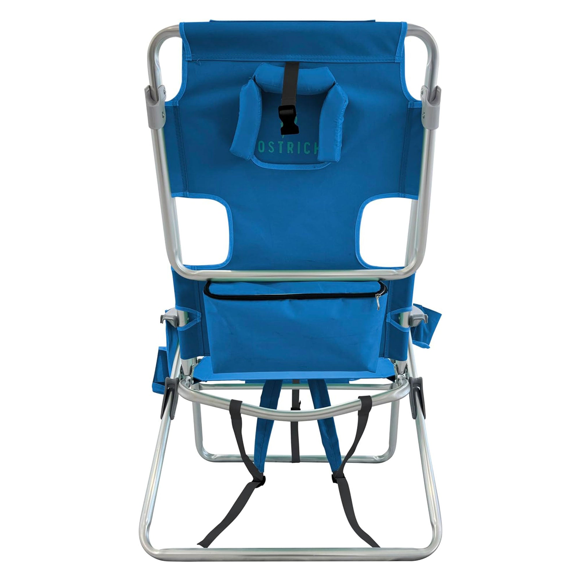 Deltess Ostrich 3 In 1 Portable Chair Cooler Bag & Reclining Lounger, Royal Blue - Smart-nests