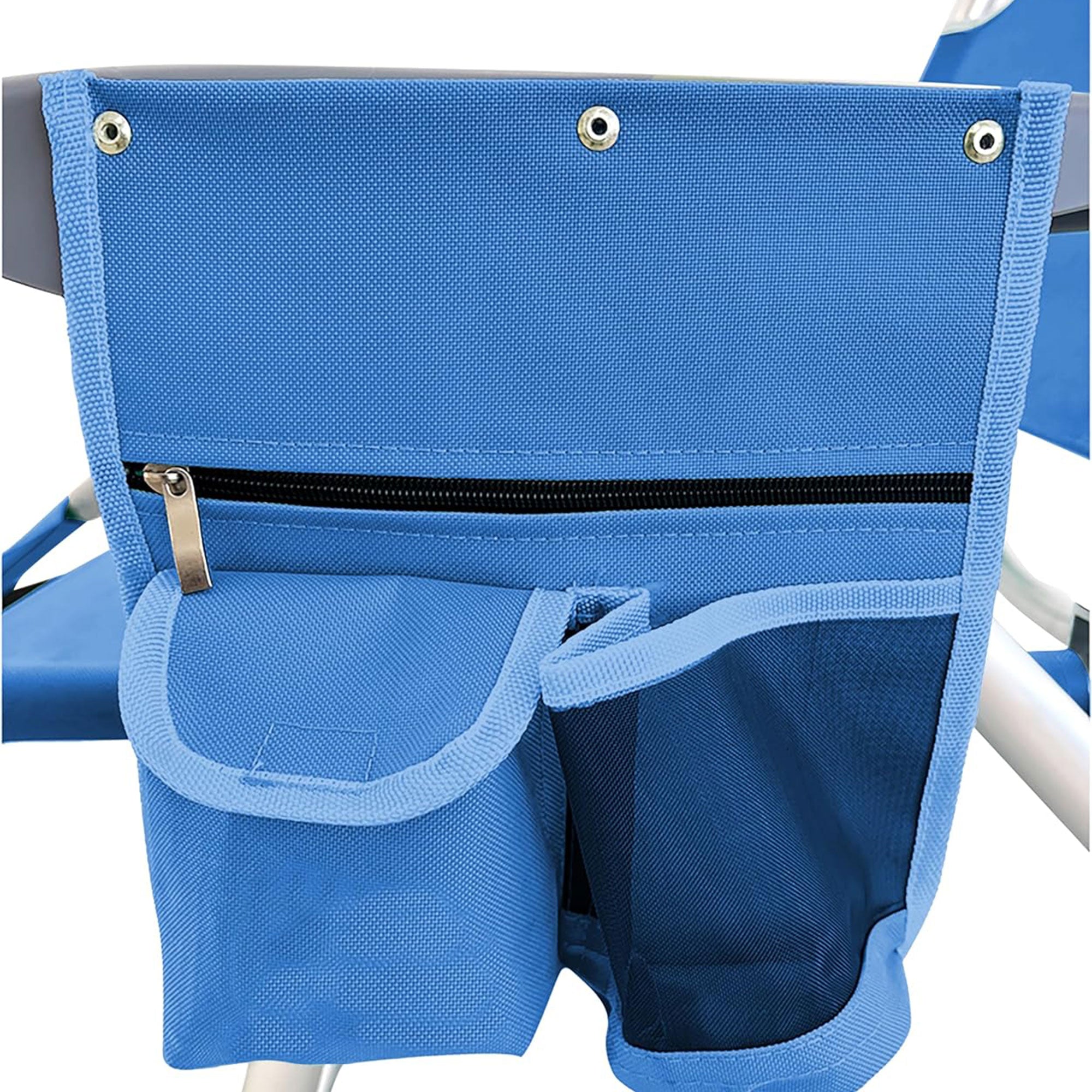 Deltess Ostrich 3 In 1 Portable Chair Cooler Bag & Reclining Lounger, Royal Blue - Smart-nests