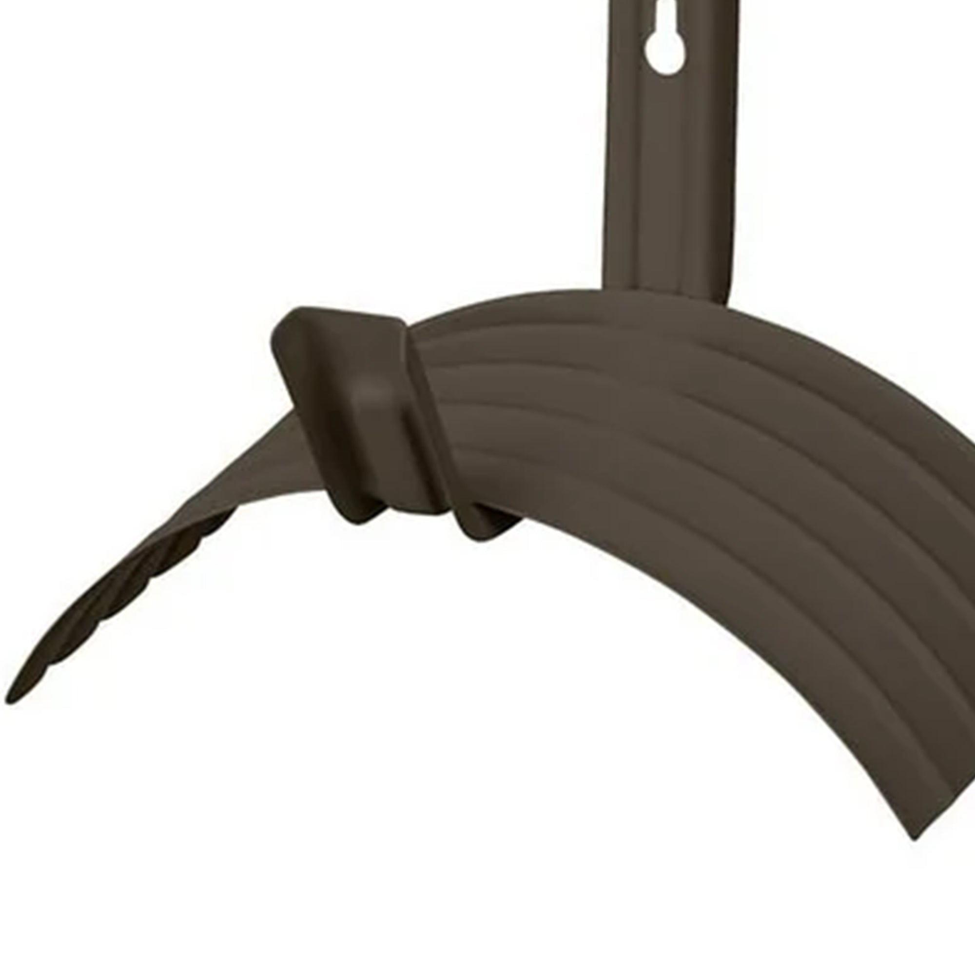 Suncast Metal Wall Mount Hose Hanger Holds up to 150 Foot Garden Hose, Brown - Smart-nests