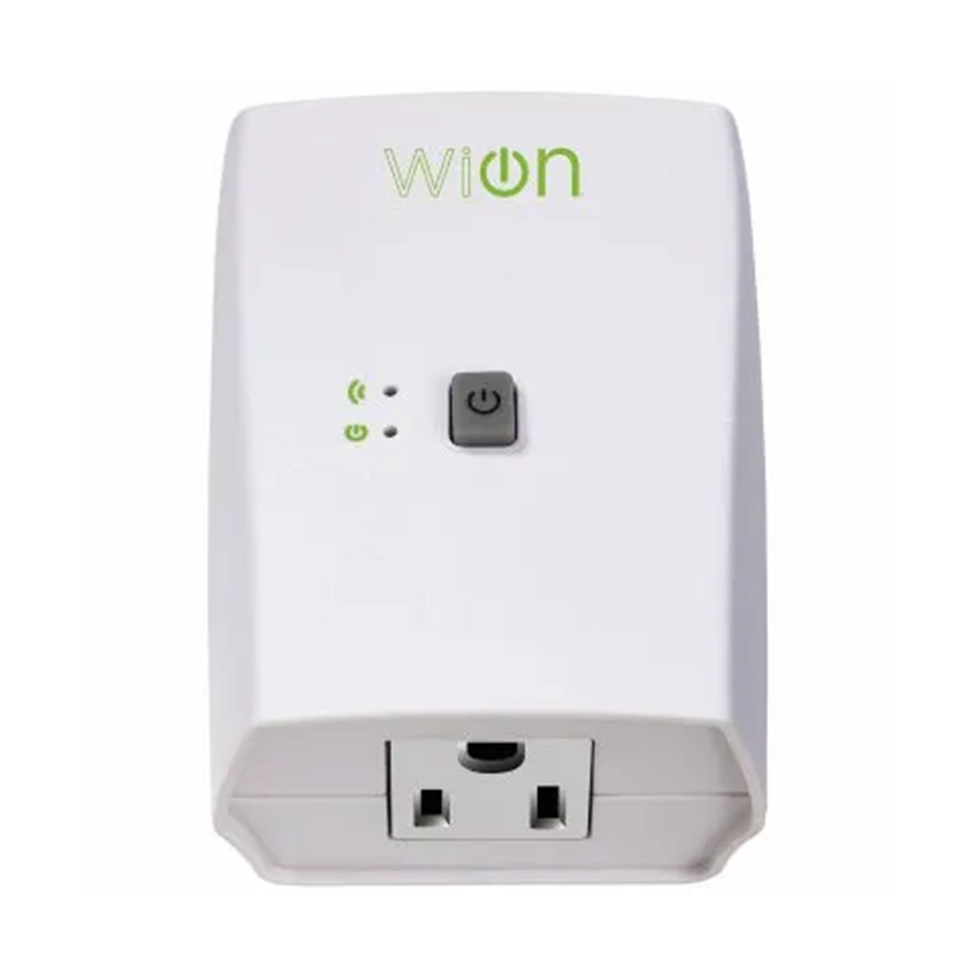Wion 125V 60 Hertz WiFi Receptacle with Wireless Switch & Programmable Timer - Smart-nests