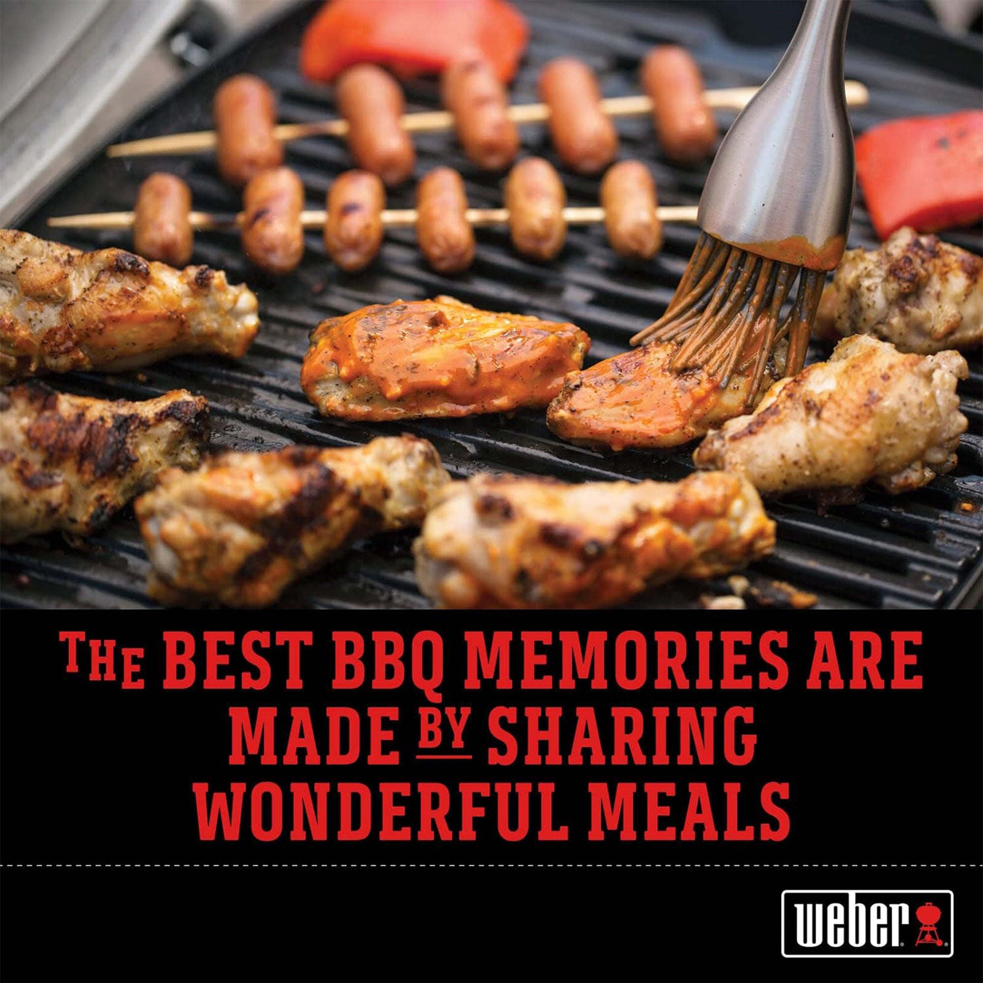 Weber SmokeFire EX4 Wood Pellet BBQ Grill Heavy Duty Polyester Cover, Black - Smart-nests