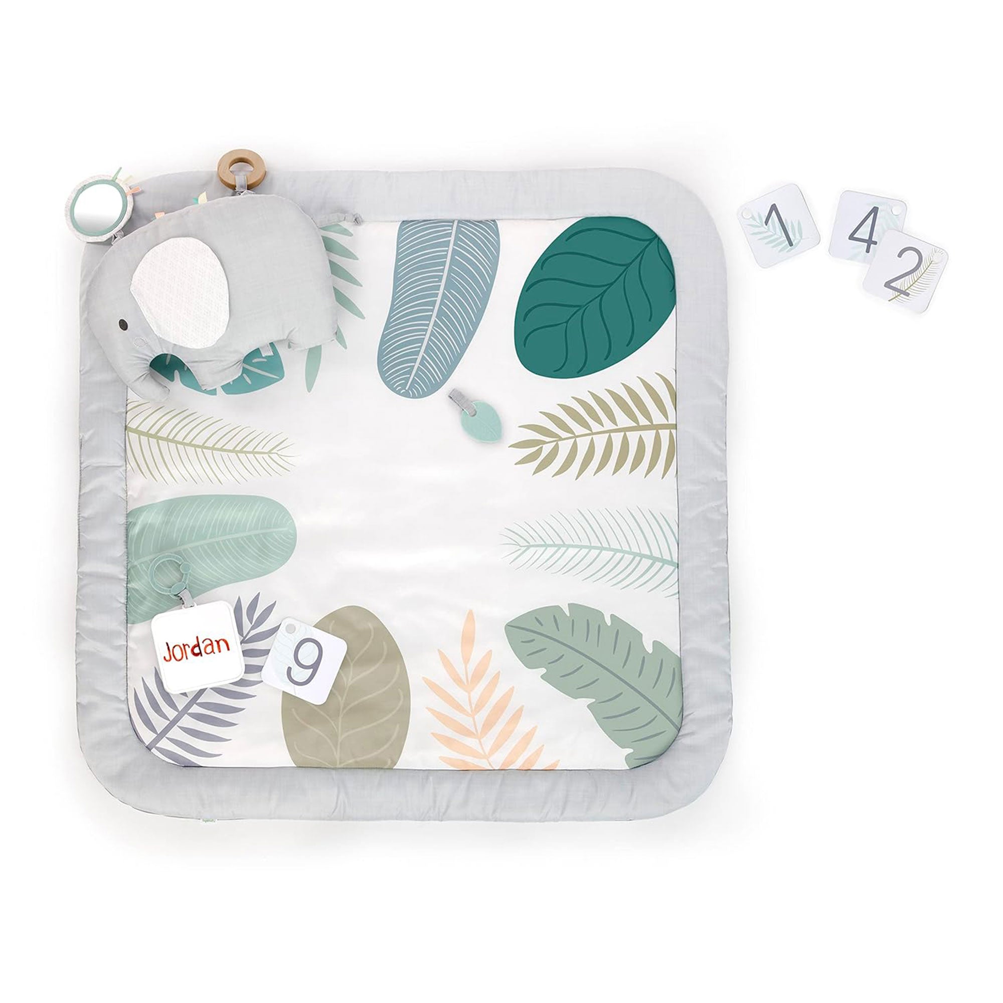 Ingenuity Sprout Spot Baby Milestone Tummy Time Activity Mat and Play Gym Unisex - Smart-nests