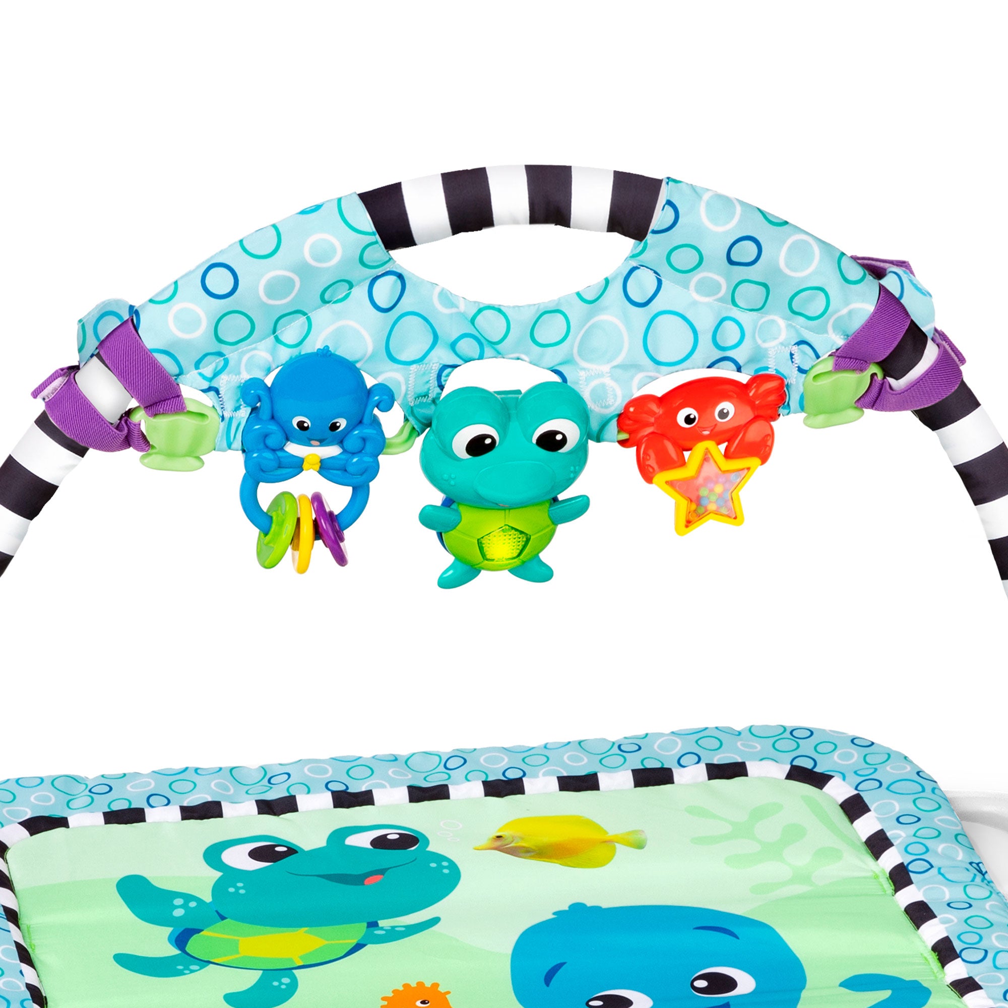 Baby Einstein Neptune's Discovery Reef Baby Tummy Time Activity Gym Toy Bar - Smart-nests