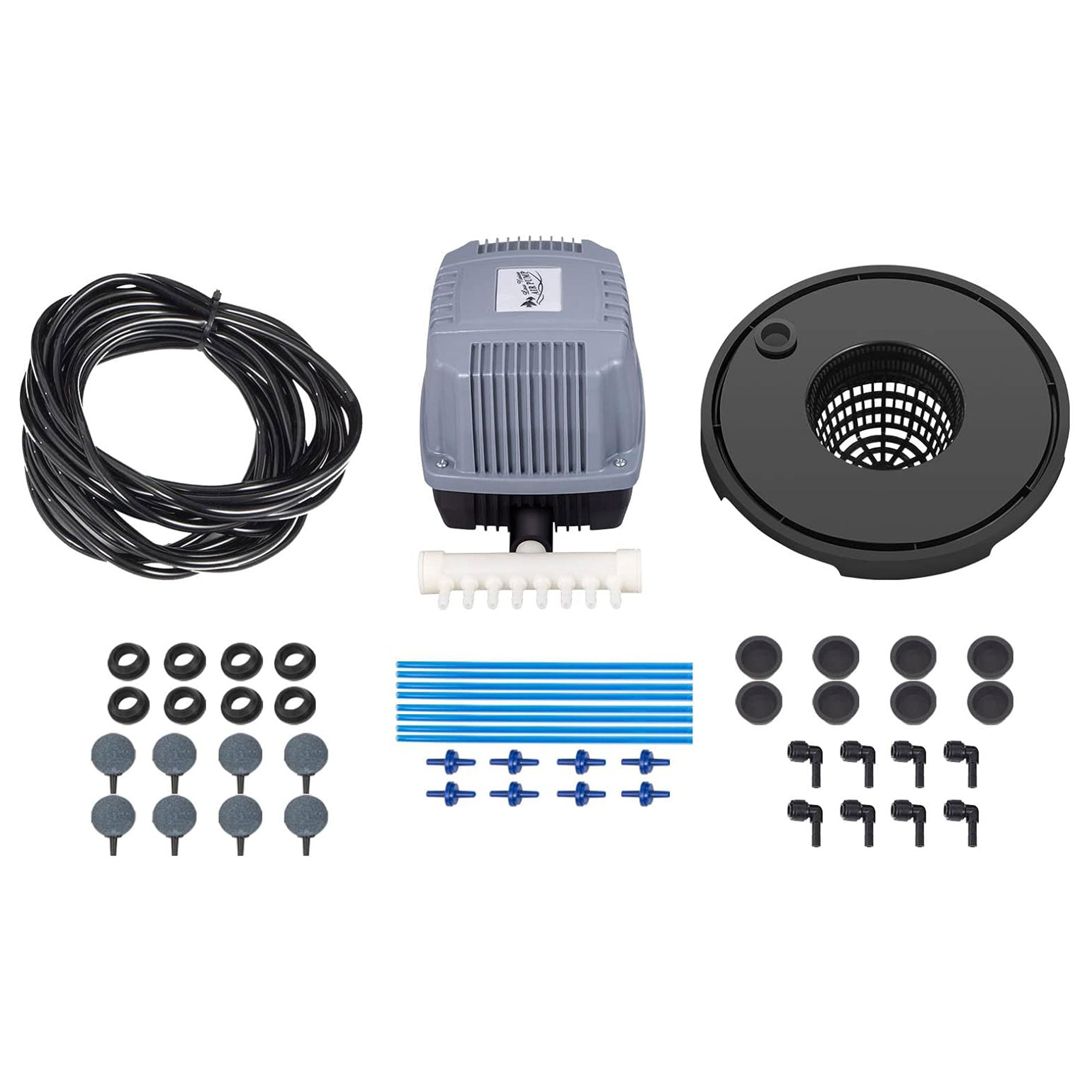 Vevor DWC Hydroponic System Deep Water Growing Buckets with Pump and Air Stone - Smart-nests