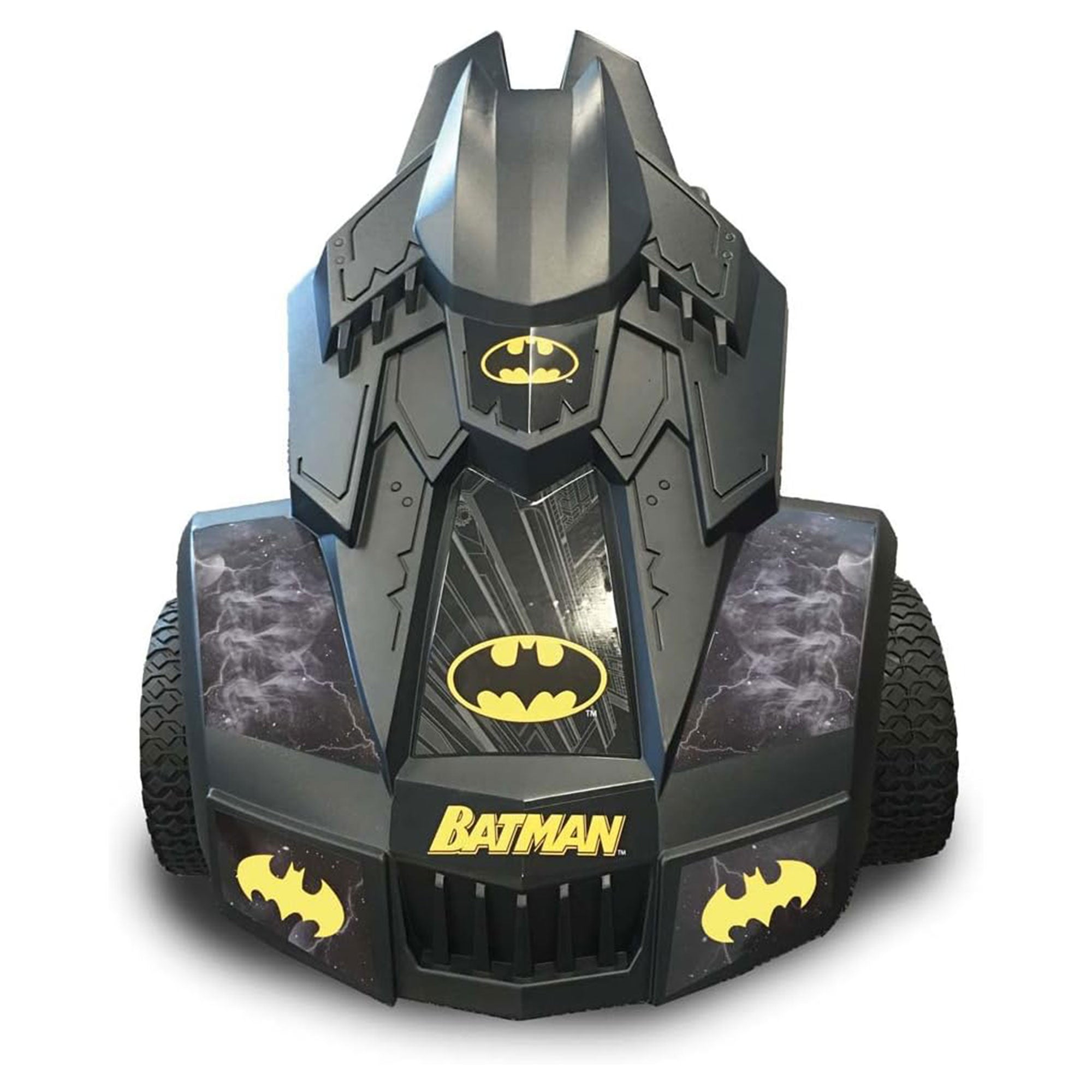Hauck Bat Mobile Pedal Go Kart Superhero Ride On Batman Vehicle for Kids, Black - Smart-nests