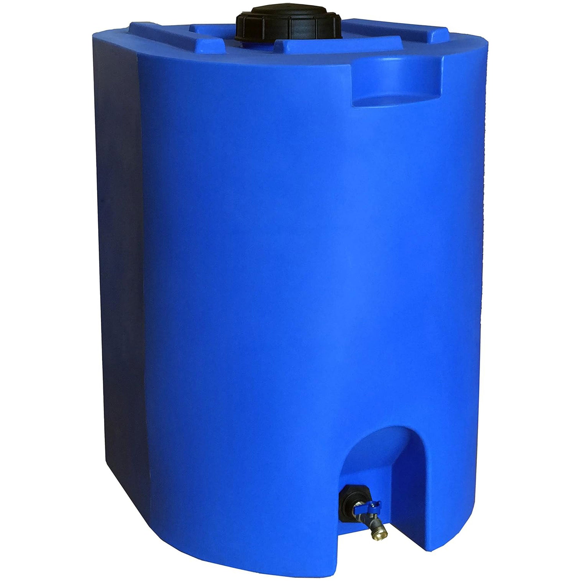 WaterPrepared 55 Gal Stackable Design Utility Water Tank with Large Cap (3 Pack) - Smart-nests