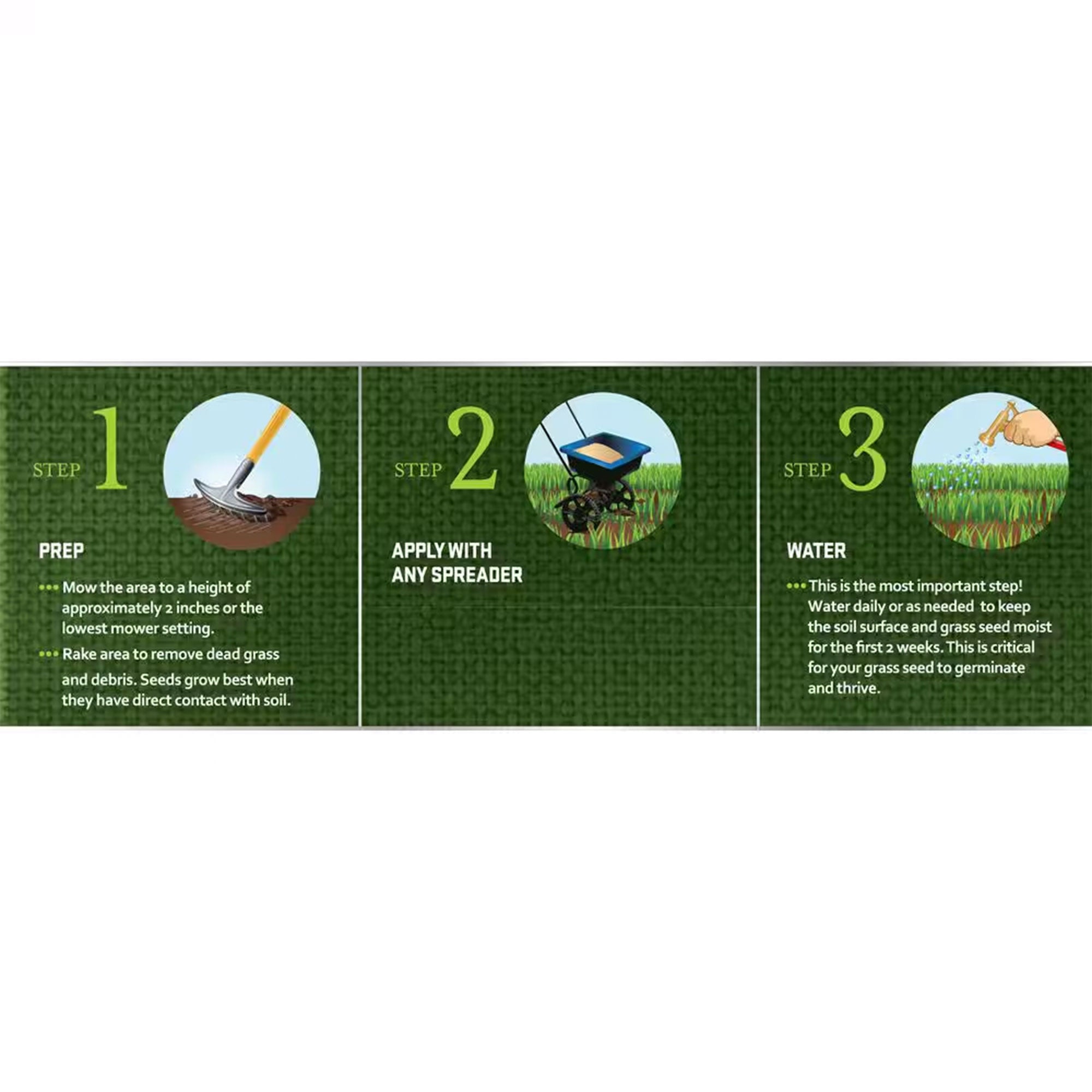 Earth Science 1 Step Sun & Shade Lawn Thickener Seed for Thin Lawns, 12 Pounds - Smart-nests