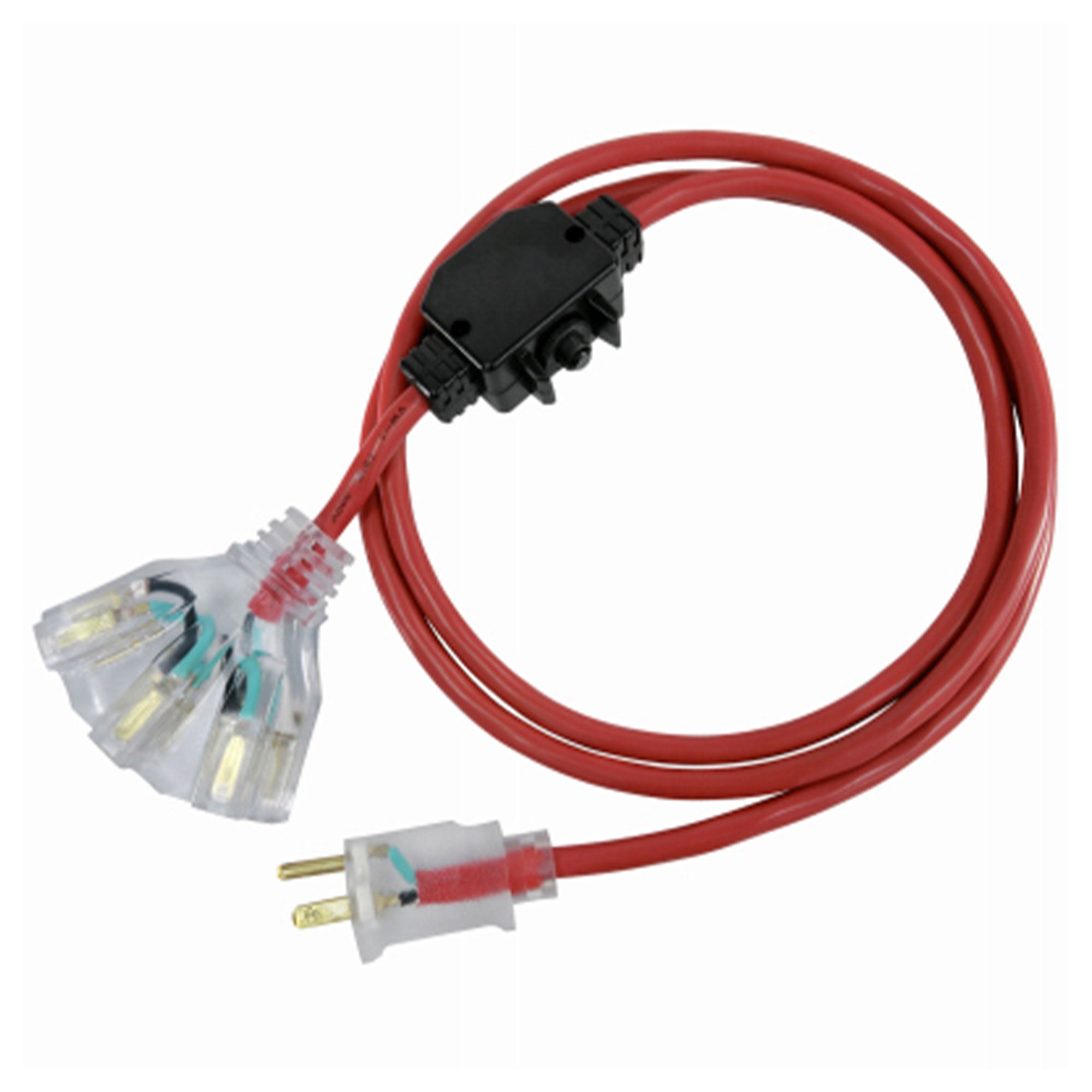 Master Electrician 50 Feet Outdoor Extension Cord with Inline Circuit Breaker - Smart-nests