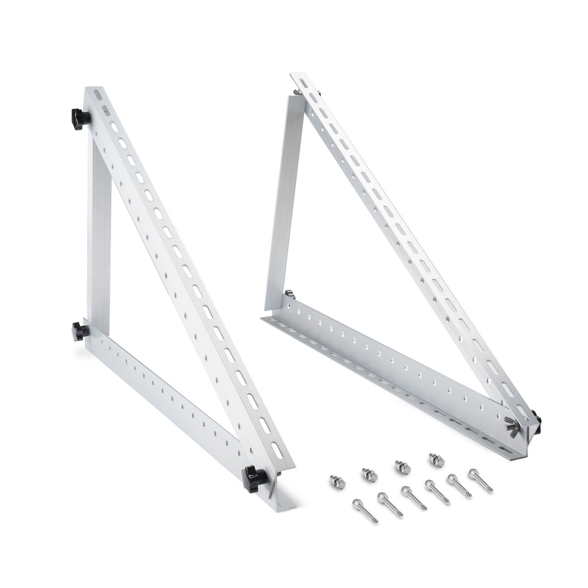 HQST Adjustable Solar Panel Tilt Mounting Brackets, 28” for 150W Panels, White - Smart-nests
