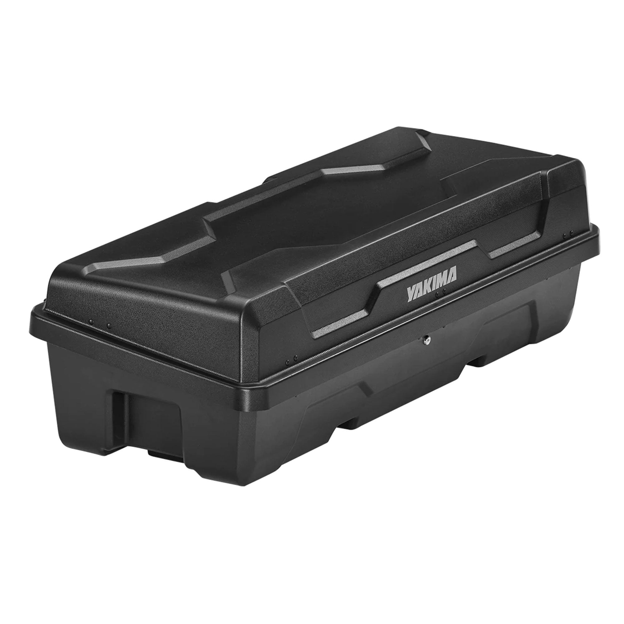 Yakima EXO SwingBase Hitch Base Rack with GearLocker Cargo Box and TopShelf Rack - Smart-nests