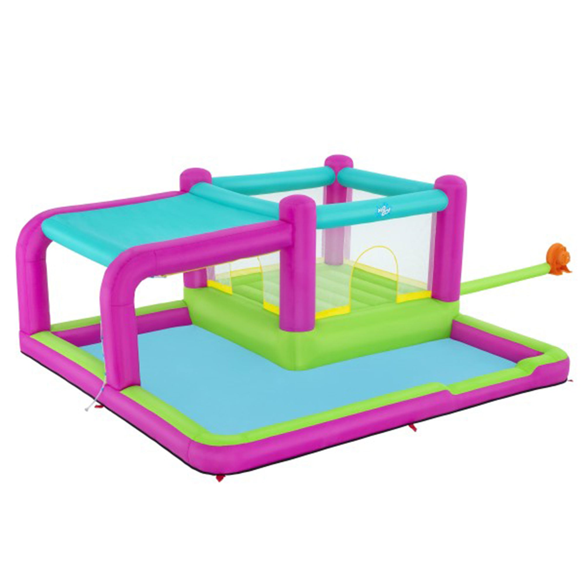 Bestway H2OGO! Bouncin' Bay Kids Inflatable Mega Water Park Outdoor Splash Pool - Smart-nests