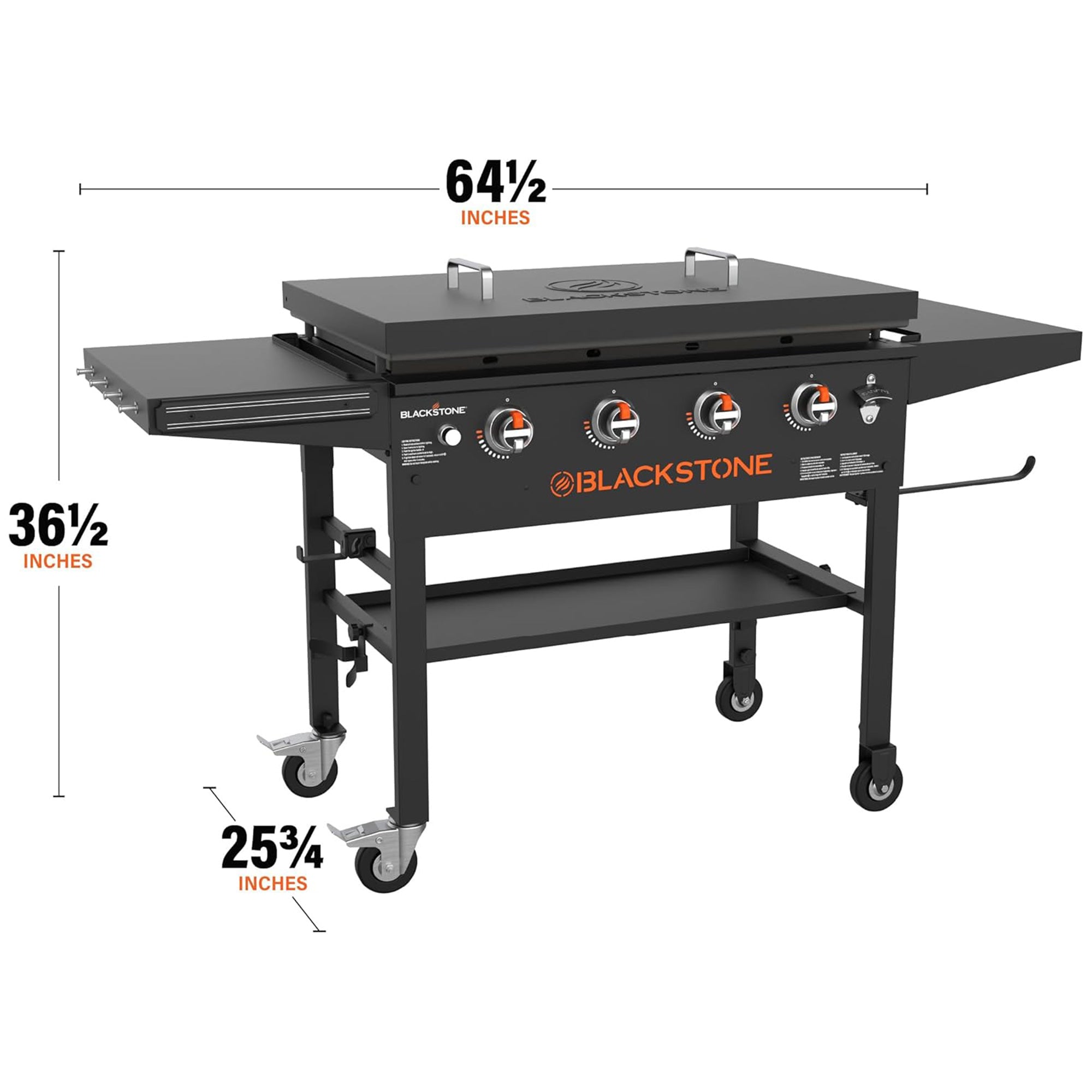 Blackstone 36" Omnivore Griddle w/ Hard Cover, Propane Gas Outdoor Cooking Stove - Smart-nests