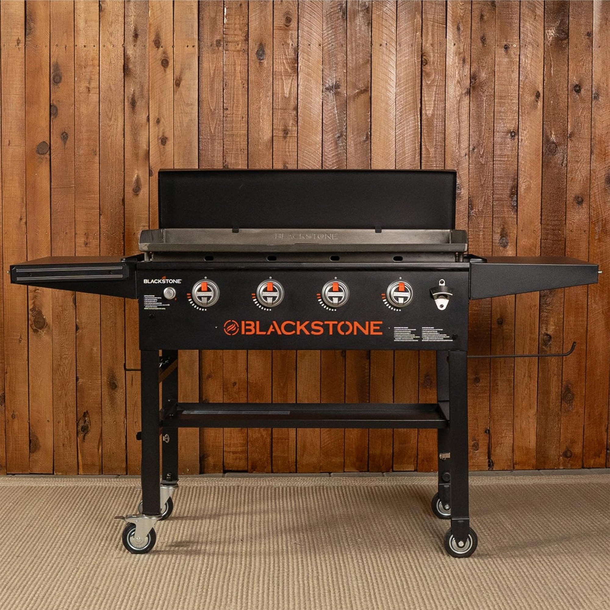 Blackstone 36" Omnivore Griddle w/ Hard Cover, Propane Gas Outdoor Cooking Stove - Smart-nests
