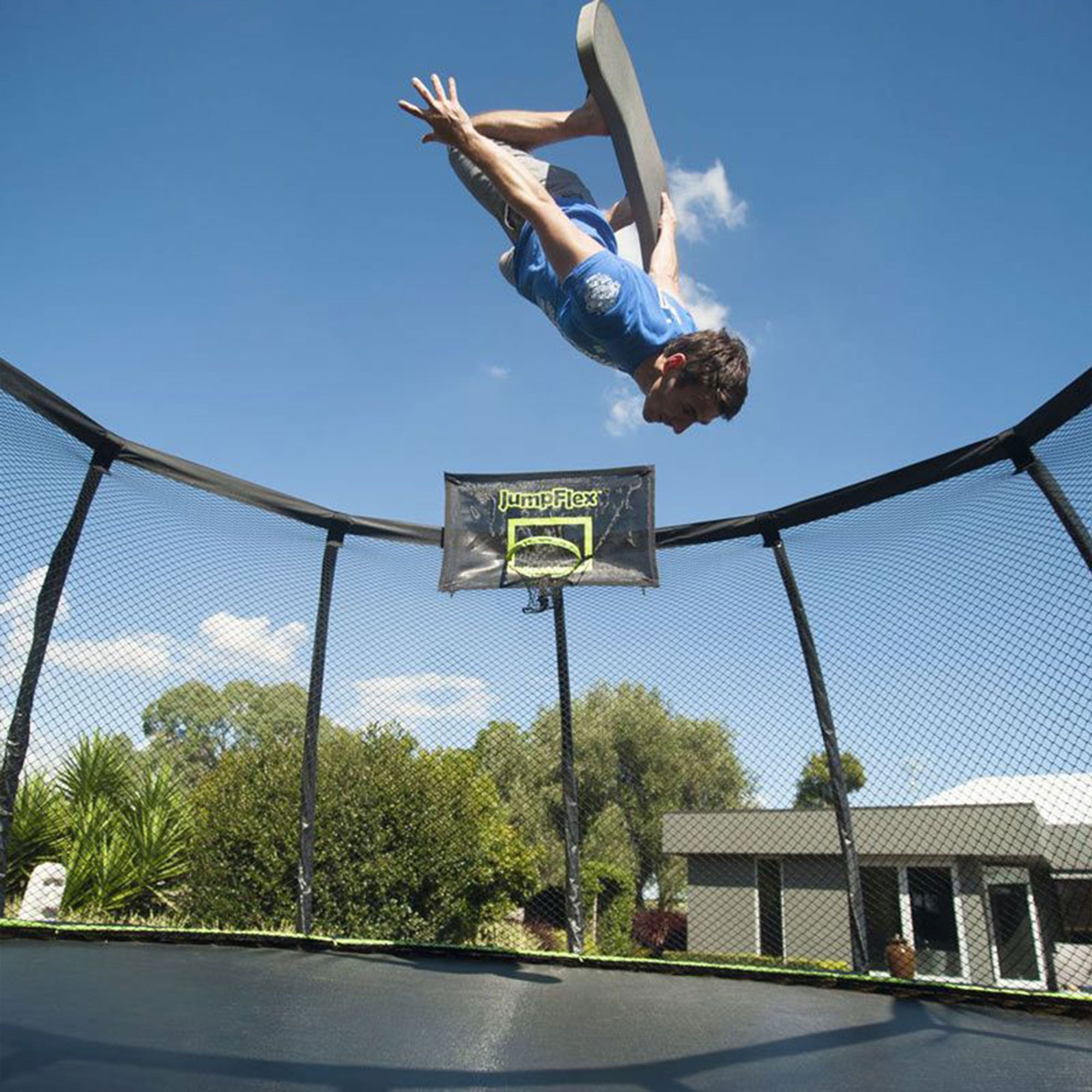 JumpFlex Trampoline Bounce Board FLEXBOARD, for Skateboard & Snowboard Practice - Smart-nests