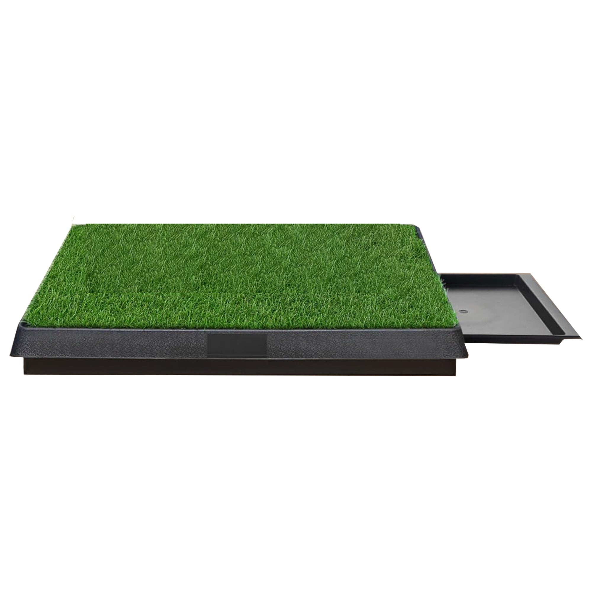 COZIWOW Dog Grass Pad with Tray and 3 Layer System for Puppy Training, Green - Smart-nests