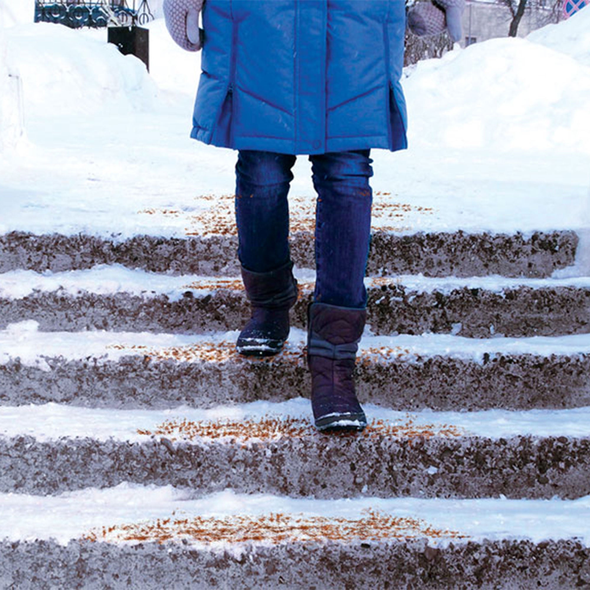 Gaia 12 Pack Walk on Ice Snow Melt to Help Prevent Slips and Falls, 1.75 lbs - Smart-nests