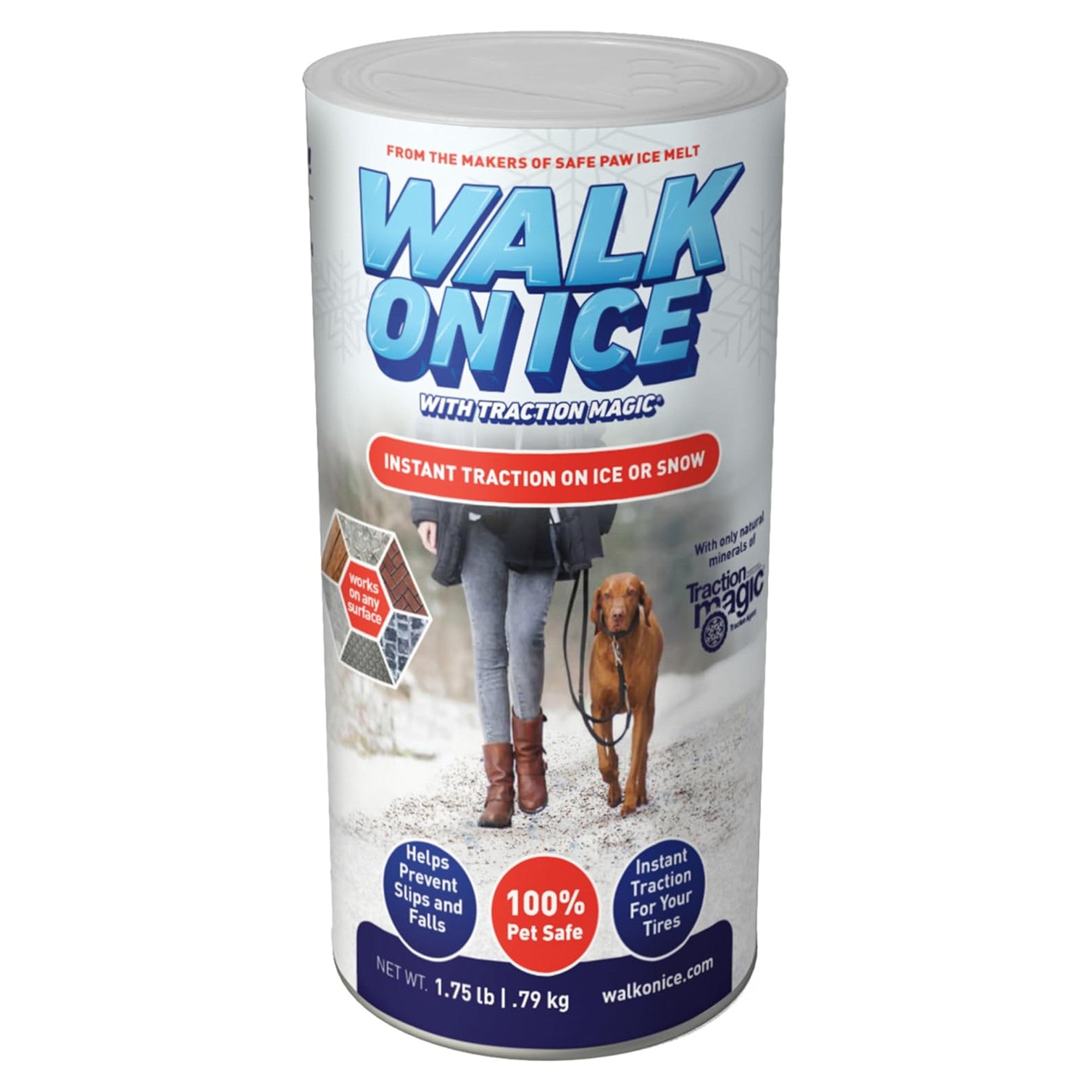 Gaia 12 Pack Walk on Ice Snow Melt to Help Prevent Slips and Falls, 1.75 lbs - Smart-nests