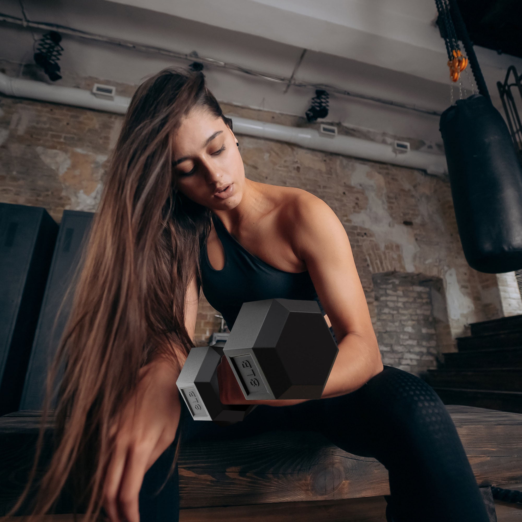 BalanceFrom Dumbbell Set with Stand, Rubber Encased Home Gym Hand Weights, 150lb - Smart-nests