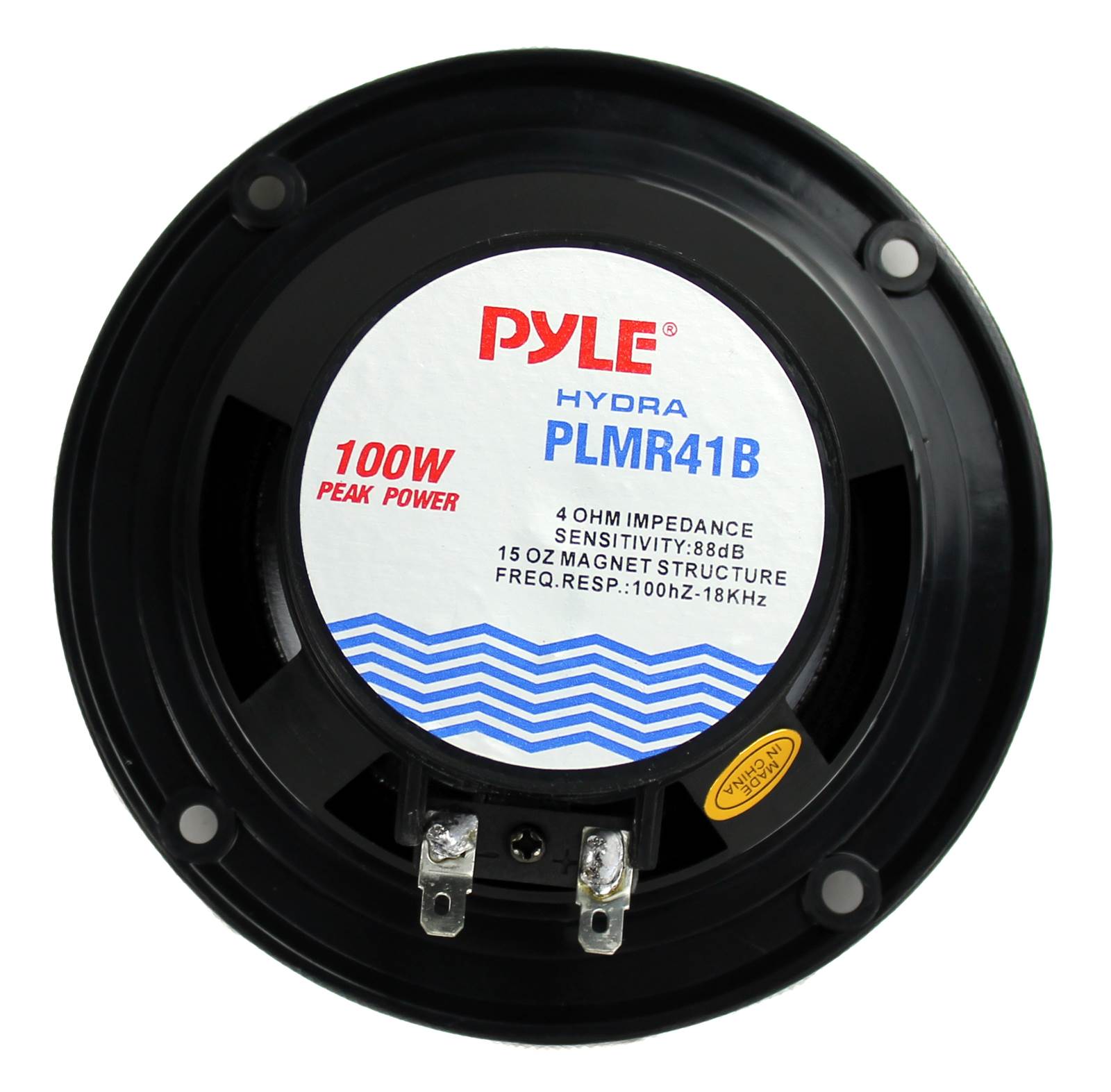 Pyle PLMR41B 4" 100W Dual Cone Waterproof Marine Boat Stereo Speakers PAIR - Smart-nests