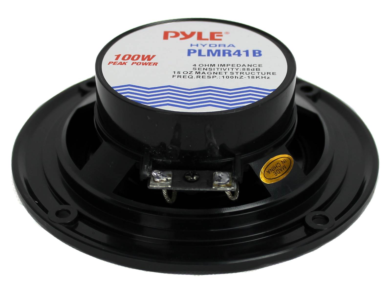 Pyle PLMR41B 4" 100W Dual Cone Waterproof Marine Boat Stereo Speakers PAIR - Smart-nests