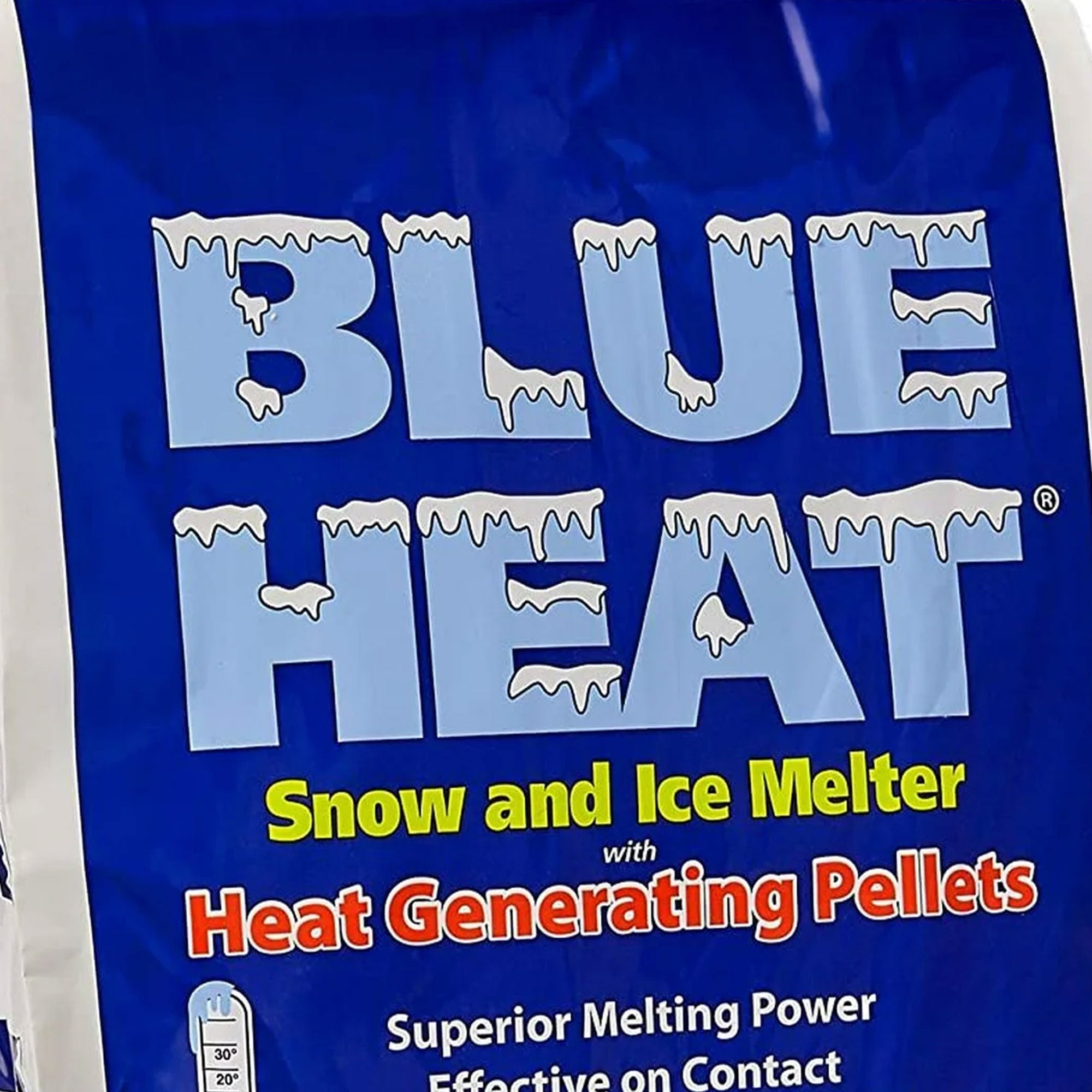 Snow Joe Blue Heat Snow & Ice Melter, Heat Pellet, Non-Staining, 20 lb, AZ-BH-20 - Smart-nests
