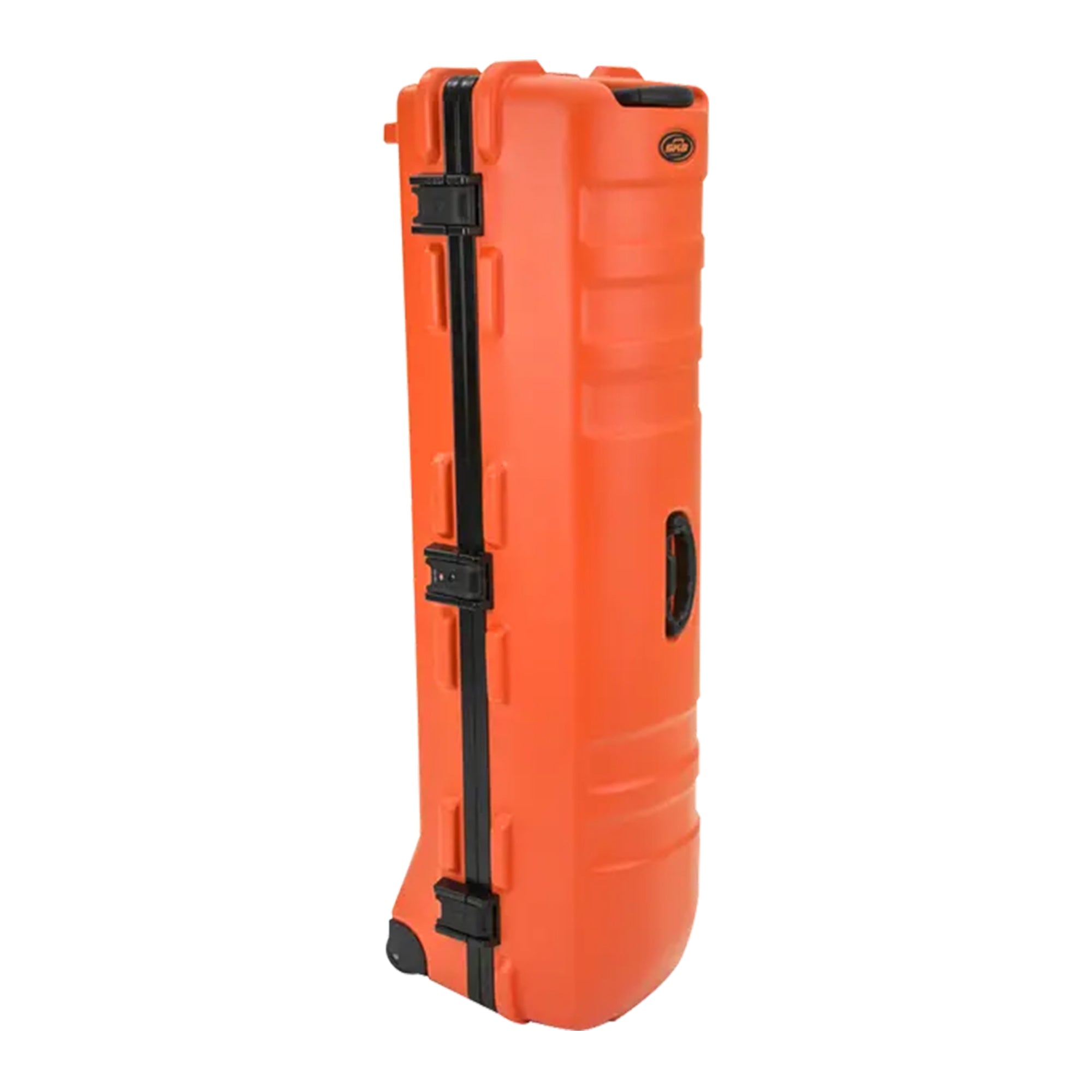 SKB Cases ATA Staff Pro XL Hard Plastic Storage Cart Golf Travel Case, Orange - Smart-nests