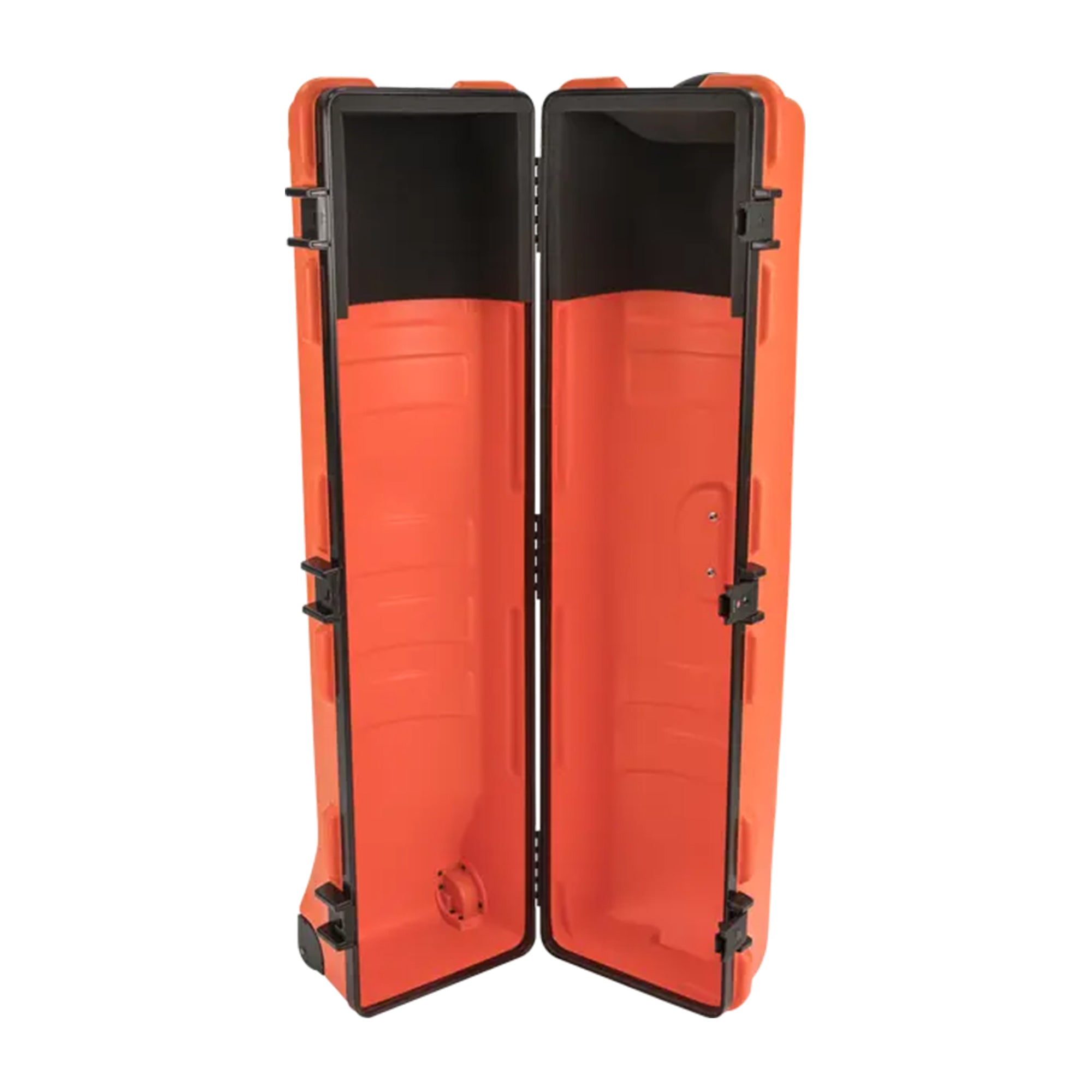 SKB Cases ATA Staff Pro XL Hard Plastic Storage Cart Golf Travel Case, Orange - Smart-nests