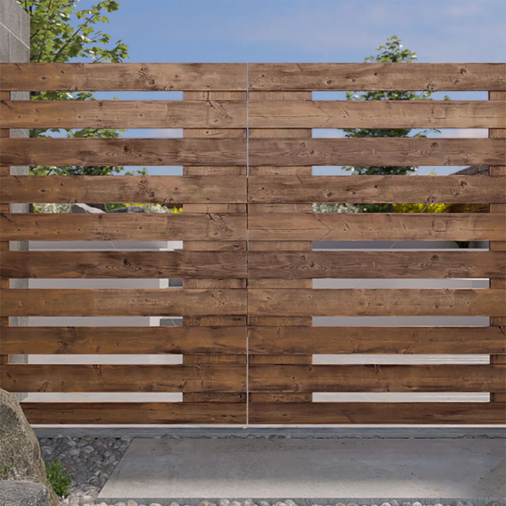 Adjust-A-Gate Unlimited Frameless Anti-Sag Gate Kit, Fits Openings Up to 72"x84" - Smart-nests