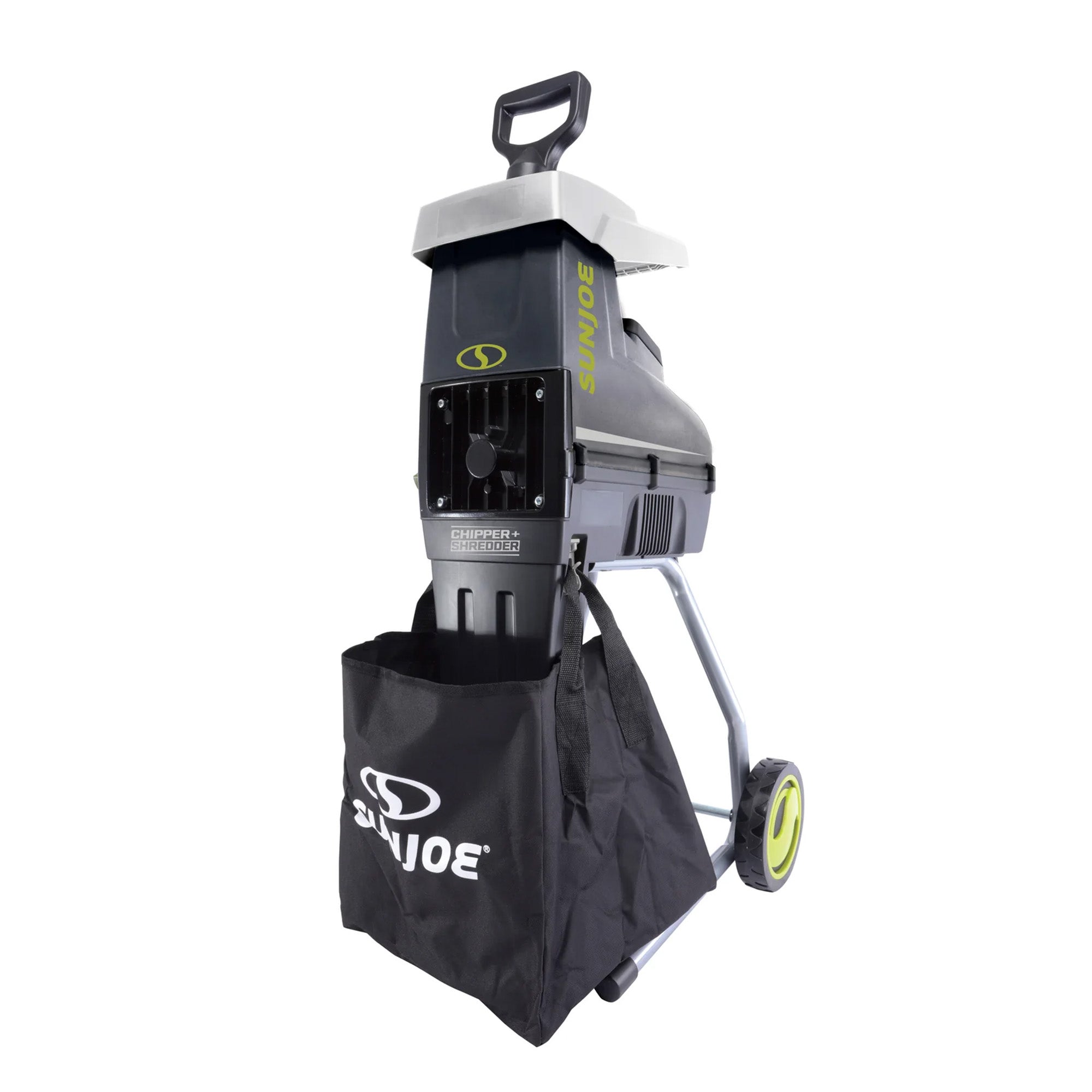 Sun Joe Silent Wood Chipper Shredder, 15 Amp Machine with 1.7" Diameter, CJ603E - Smart-nests