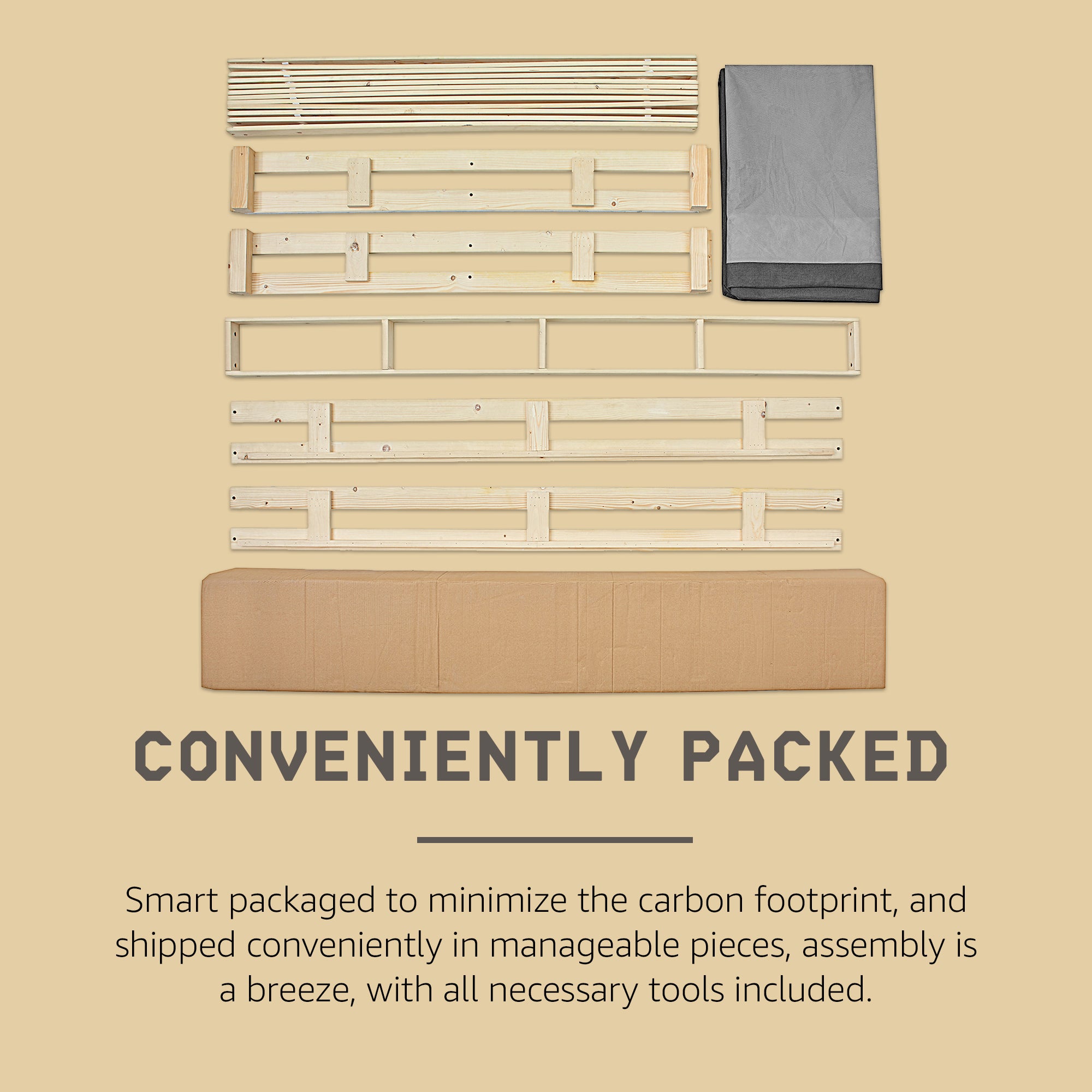 Hercules 8 in. High Profile Foundation Mattress Box Spring Replacement, Cali King - Smart-nests