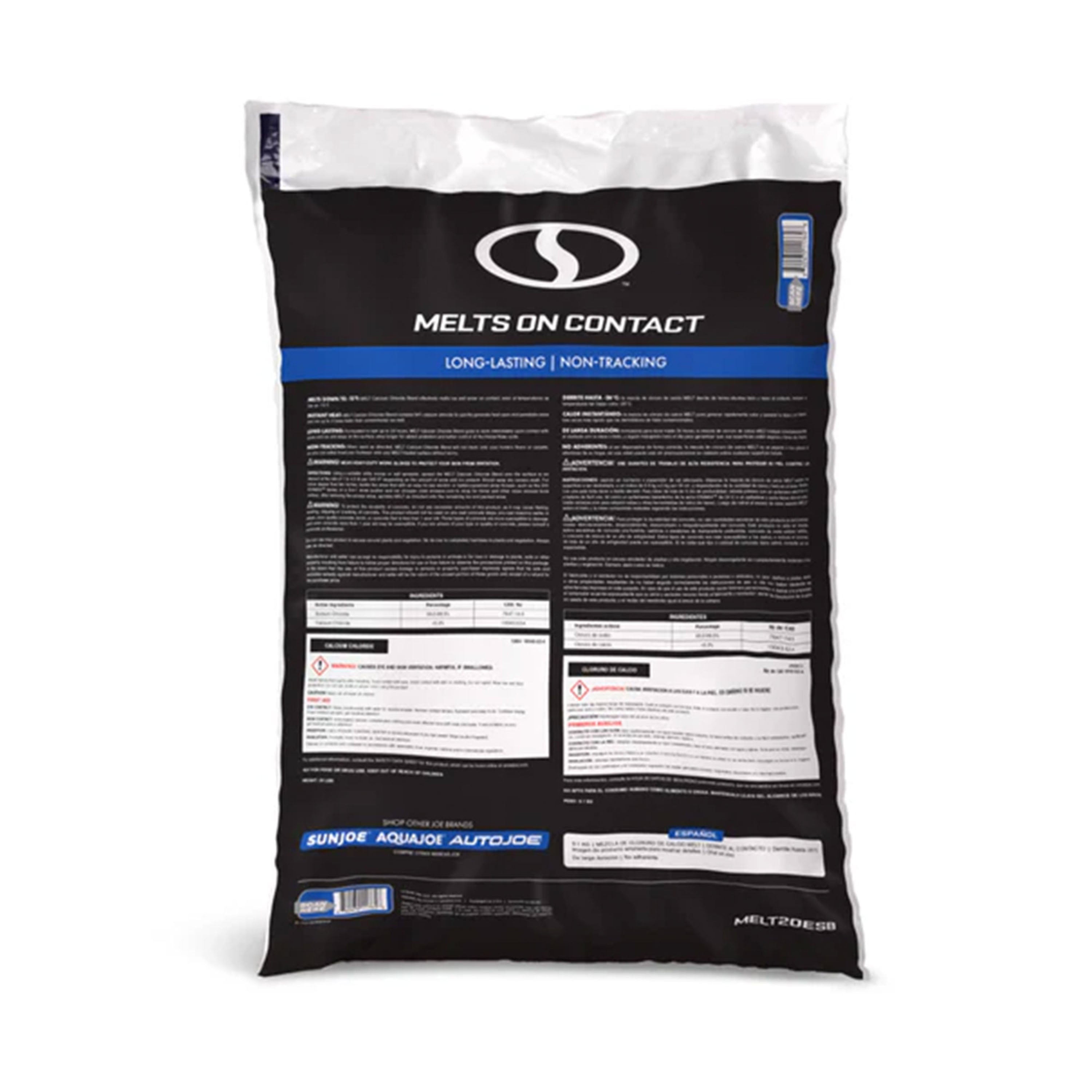 Snow Joe Calcium Chloride Ice Melt Blend Snow Removal, 20 Lbs, Blue, MELT20ESB - Smart-nests