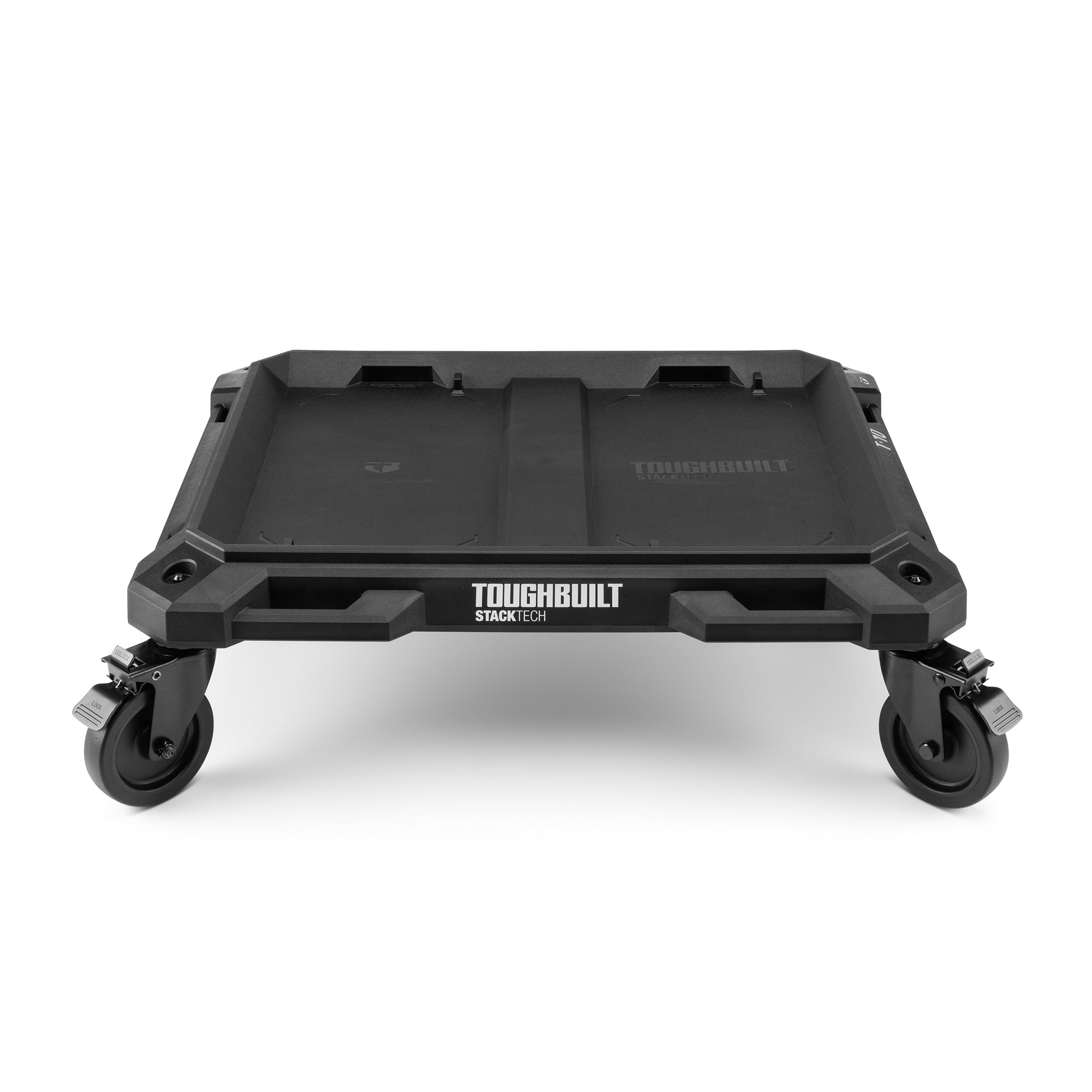 ToughBuilt 4-Wheel Cart, Rolling Dolly for StackTech Tool Boxes & Organizers - Smart-nests