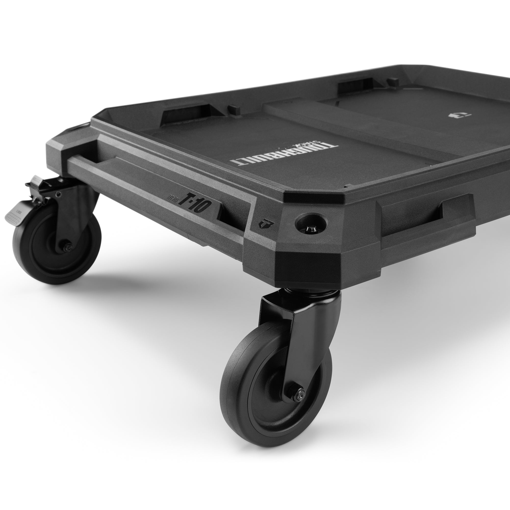 ToughBuilt 4-Wheel Cart, Rolling Dolly for StackTech Tool Boxes & Organizers - Smart-nests
