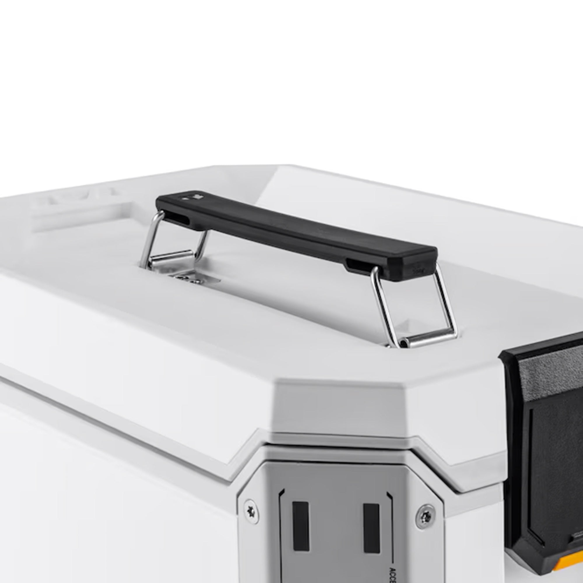 ToughBuilt StackTech Compact Cooler, Stackable 16 Qt Hard Shell Ice Chest, White - Smart-nests