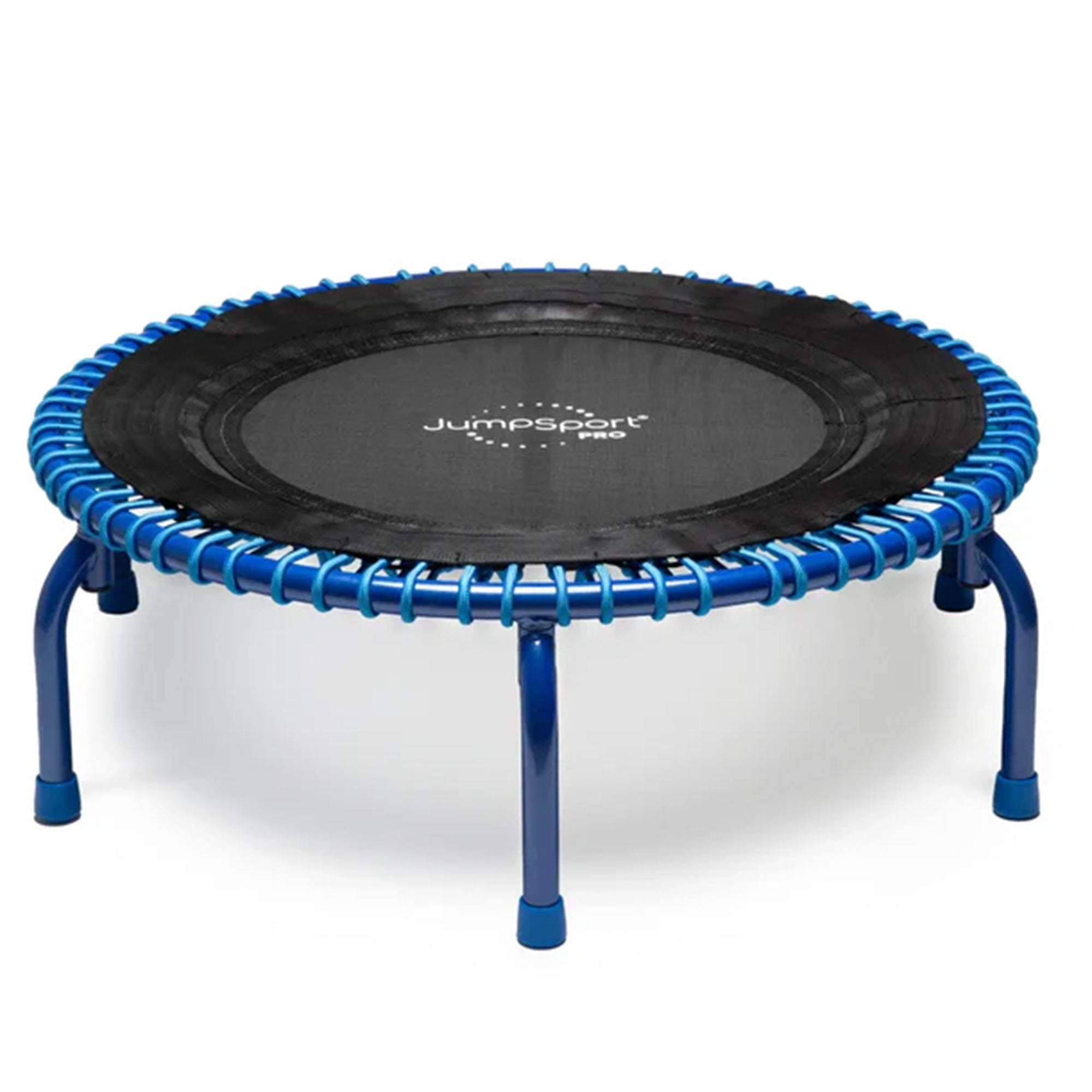 JumpSport 350 PRO Fitness Trampoline, Cardio Workout Equipment, 39 Inch, Blue - Smart-nests