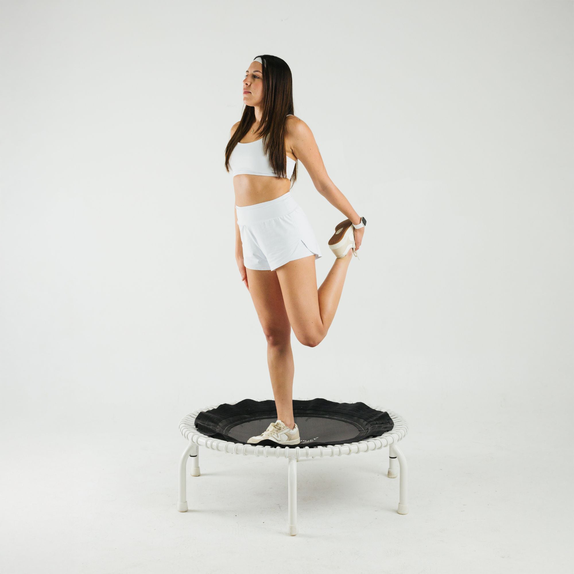 JumpSport 350 PRO Fitness Trampoline, Cardio Workout Equipment, 39 Inch, Elevate - Smart-nests